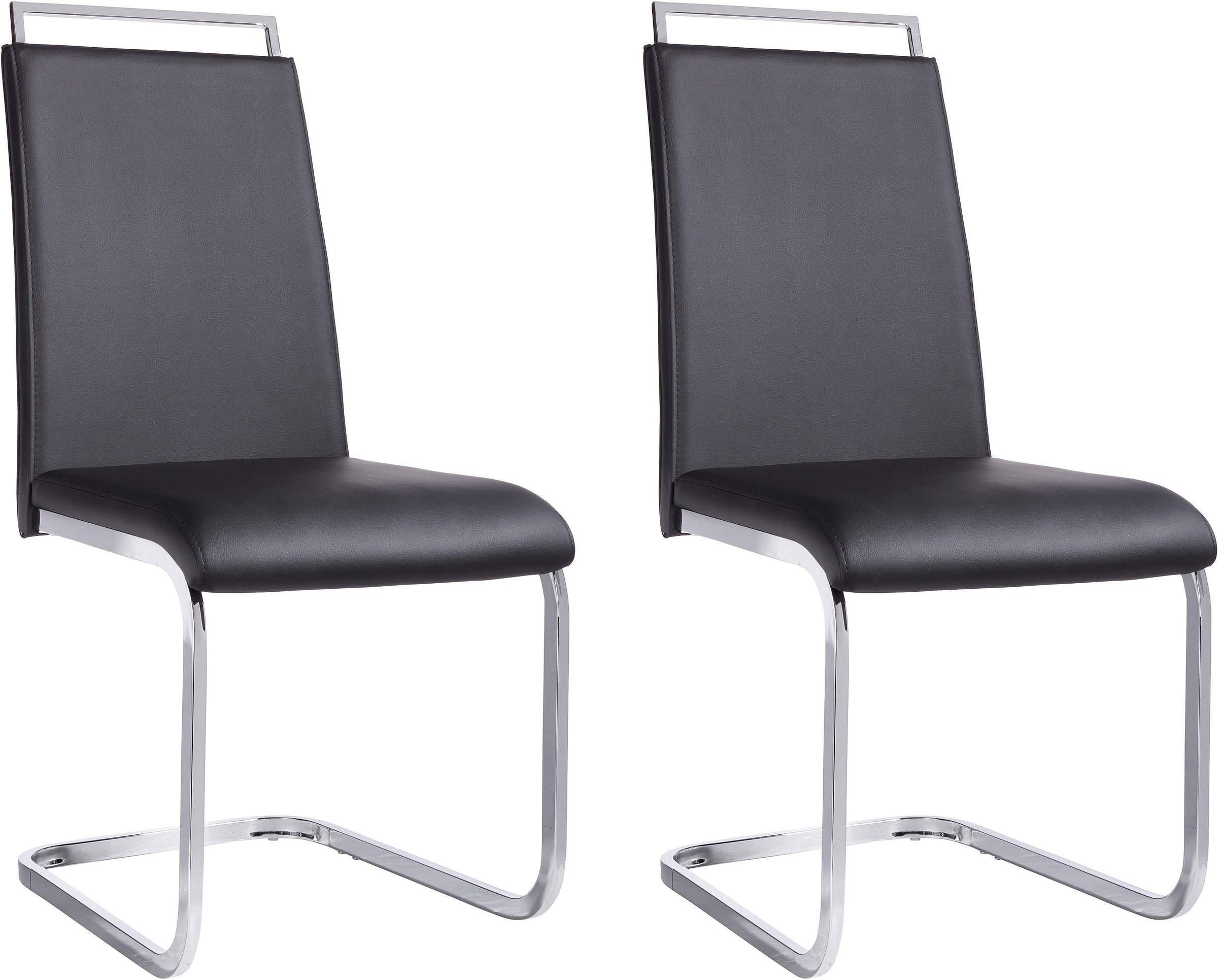 Image of Homexperts Esszimmerstuhl »Corona«, (Set), 2 St., Kunstleder, (2 oder 4 Stück), Bezug in Kunstleder bei Ackermann Versand Schweiz