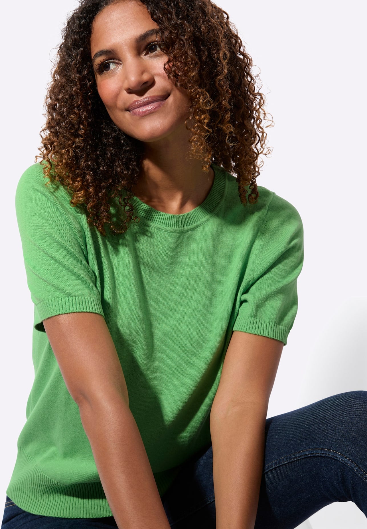 Casual Looks Kurzarmpullover »Kurzarm-Pullover«