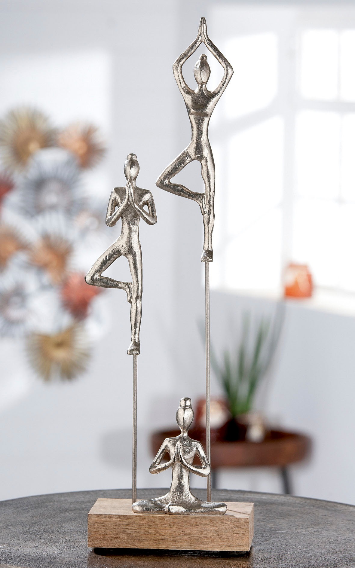 Image of Casablanca by Gilde Dekofigur "Skulptur Yogagruppe"