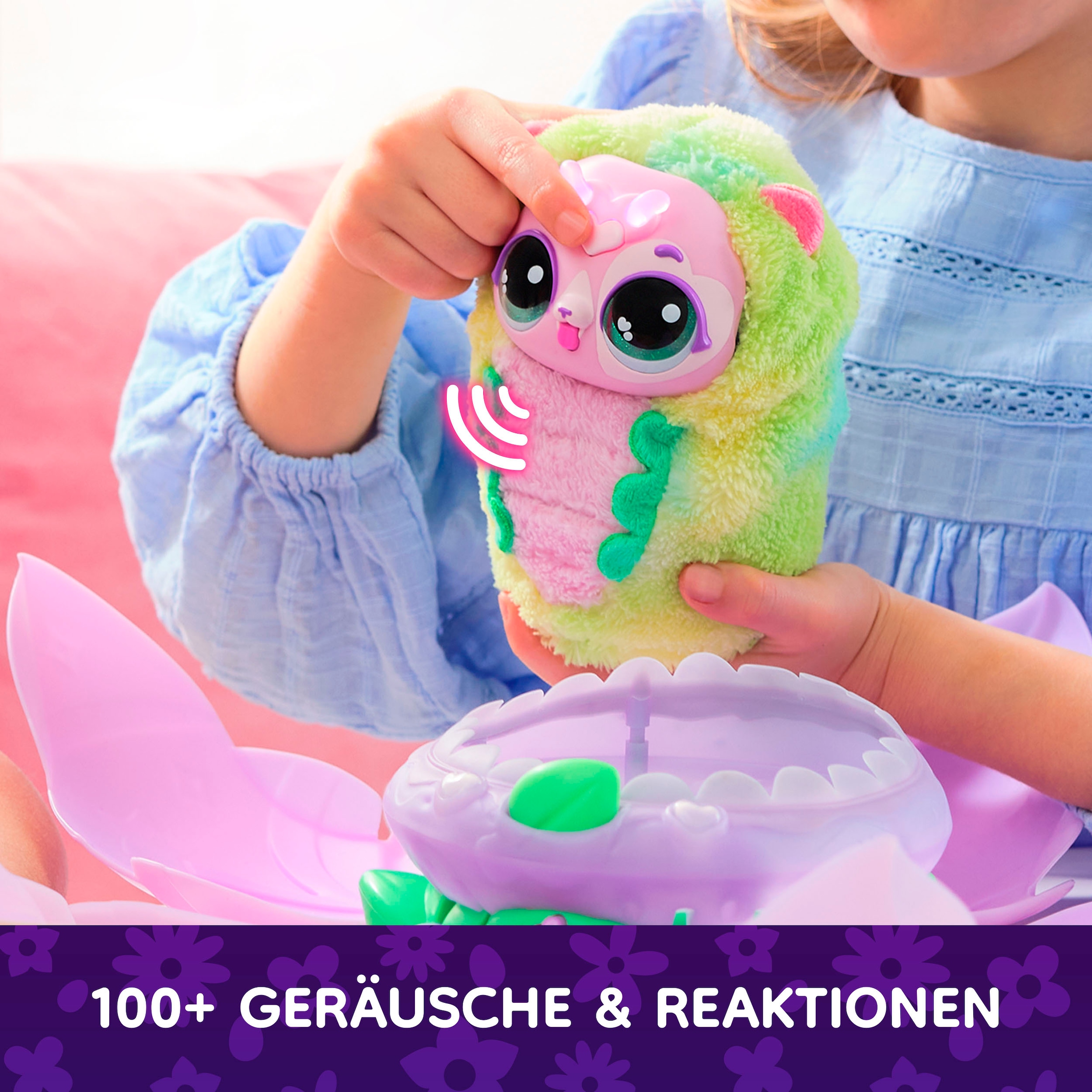 Spin Master Spielfigur »Bloomables von Hatchimals - Puppyfly« mit Sound