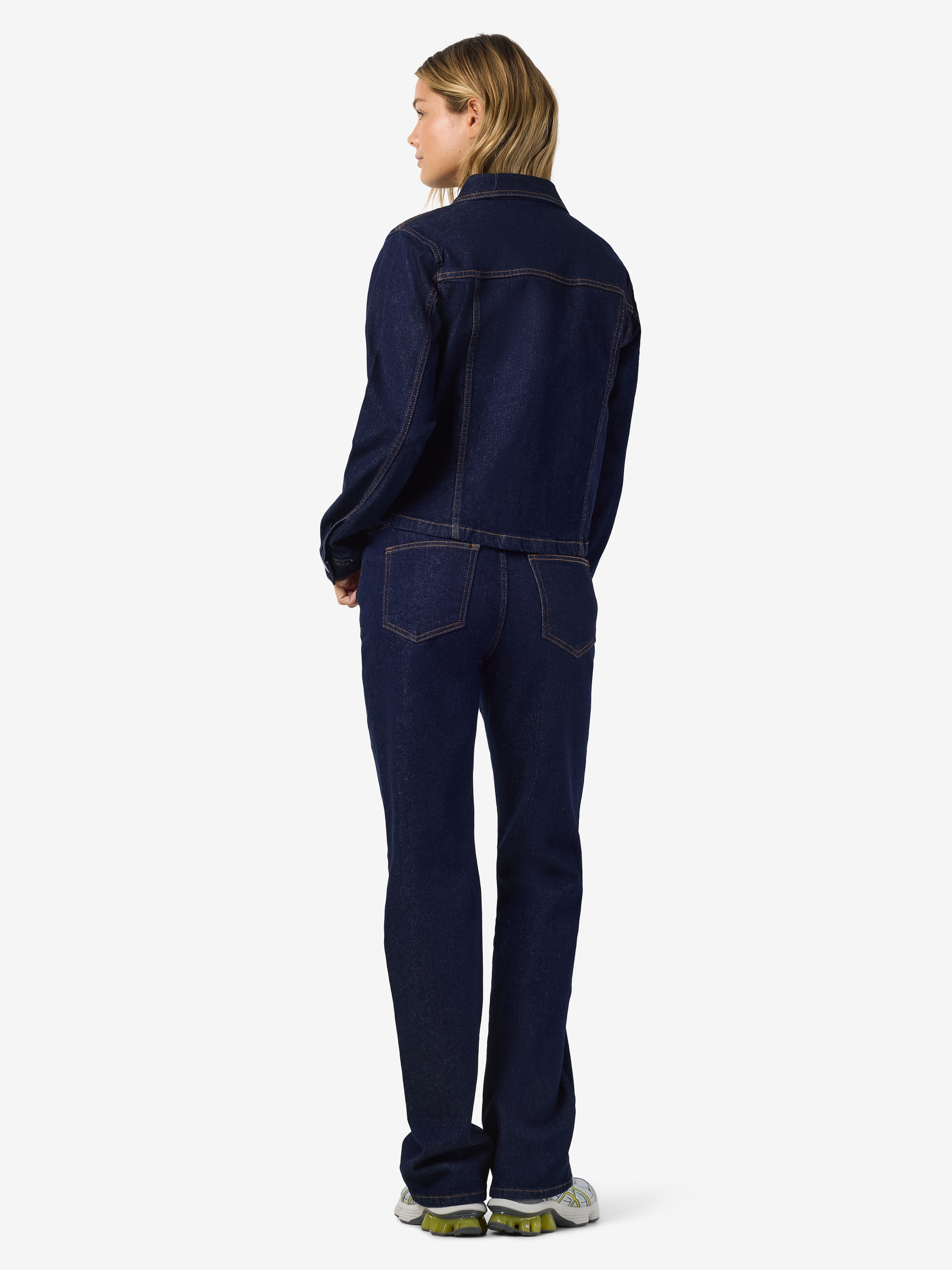 Noisy may Veste en jean »NMYOLANDA SHELLY LS JACKET« mélange de coton
