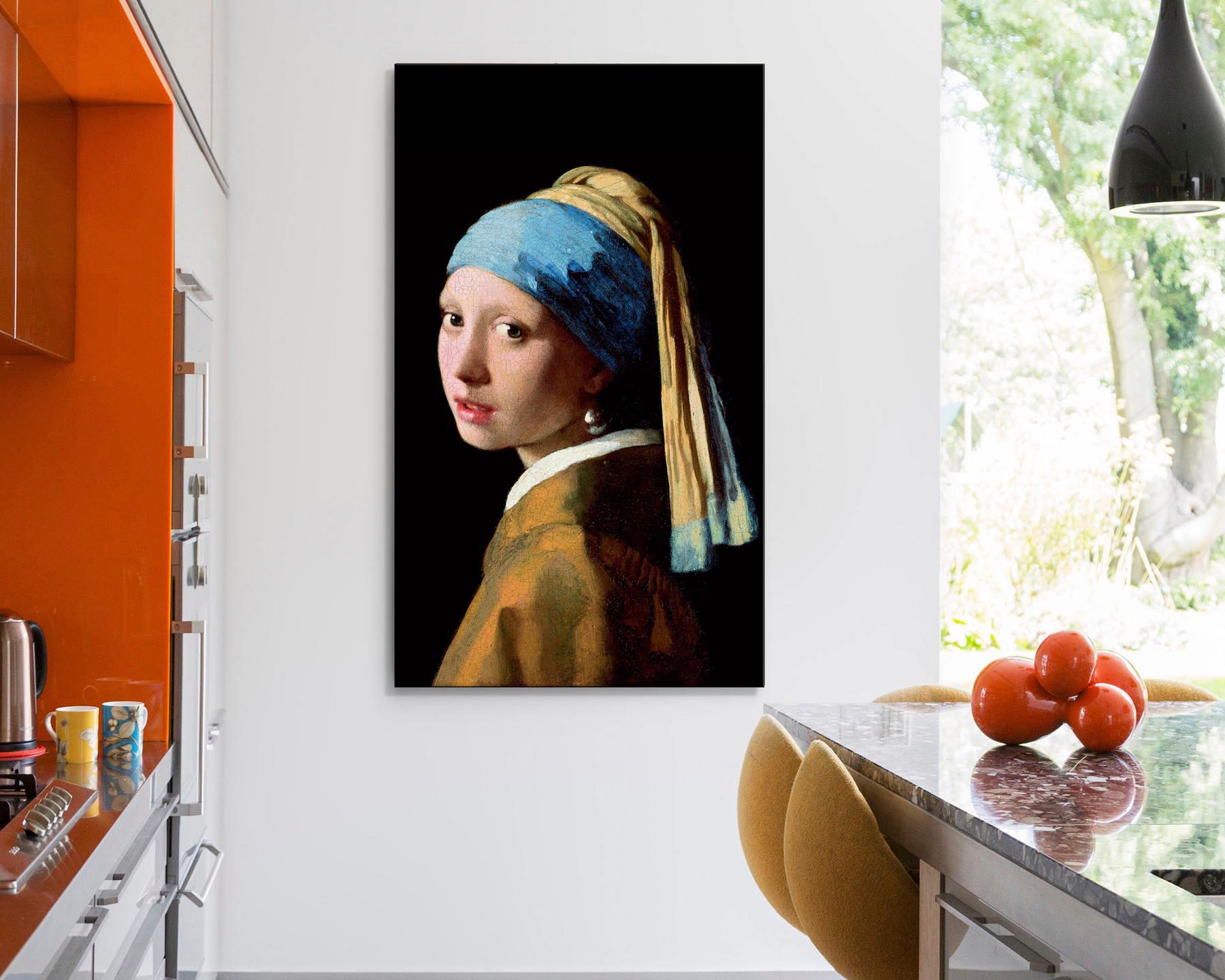 Image of Reinders! Leinwandbild »Giclee on Canvas 70x118 Johannes Vermeer - Girl with a Pearl Earring« bei Ackermann Versand Schweiz
