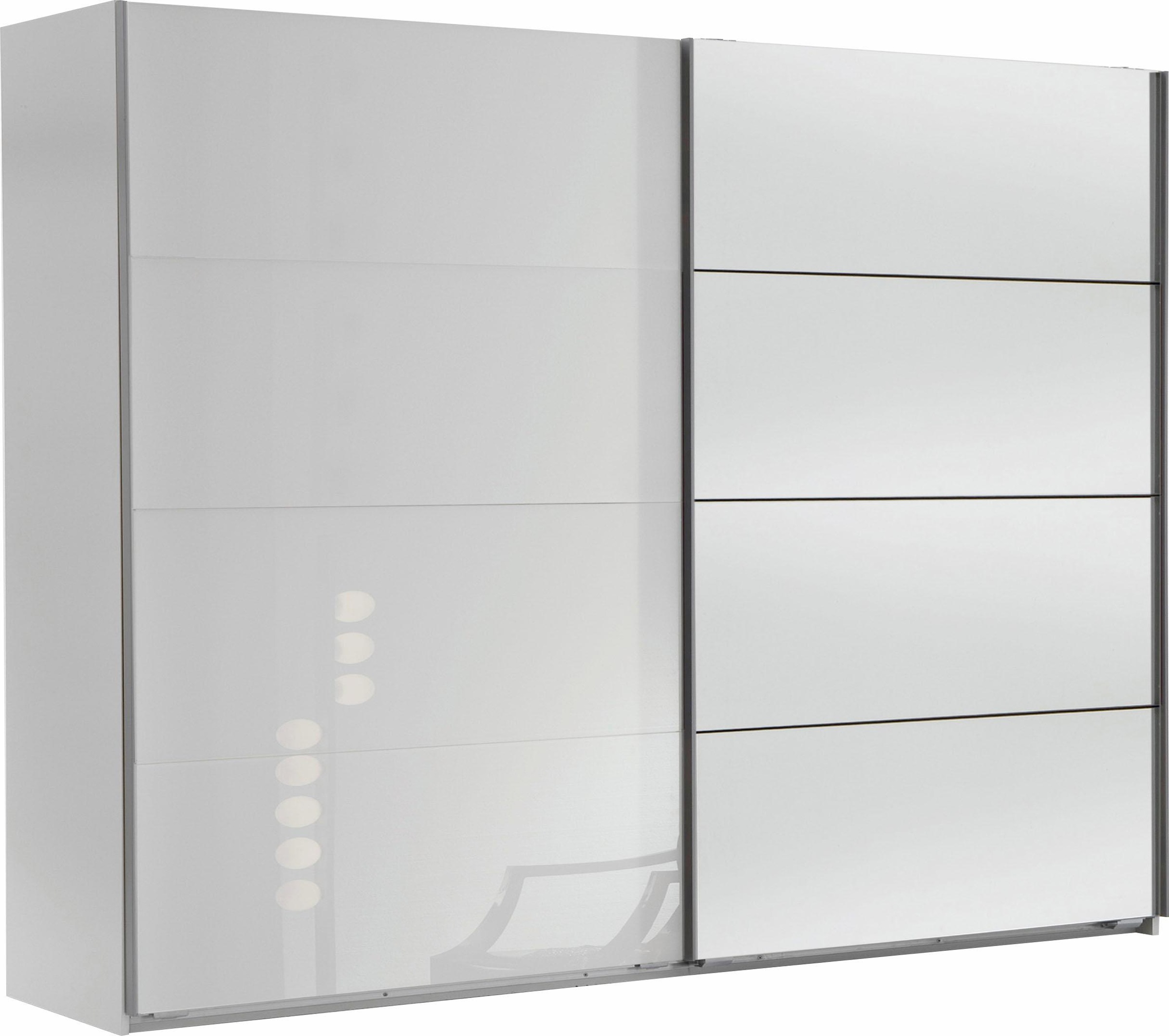 Wimex Schwebetürenschrank »Easy«, mit Glas und Spiegel