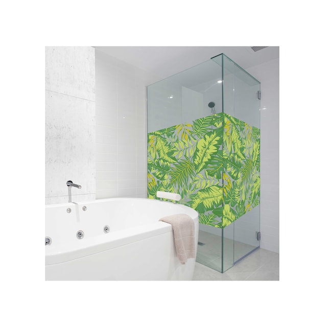 MySpotti Fensterfolie »Look Palm Leaves green«, halbtransparent,  glattstatisch haftend, 60 x 100 cm, statisch haftend jetzt kaufen