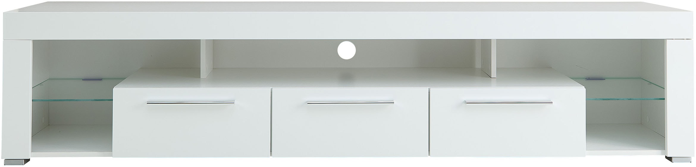 Stolkom TV-Schrank »Goal« 3 Schubkästen, 5 offenen Fächern, Stellmass 200/44/44 cm