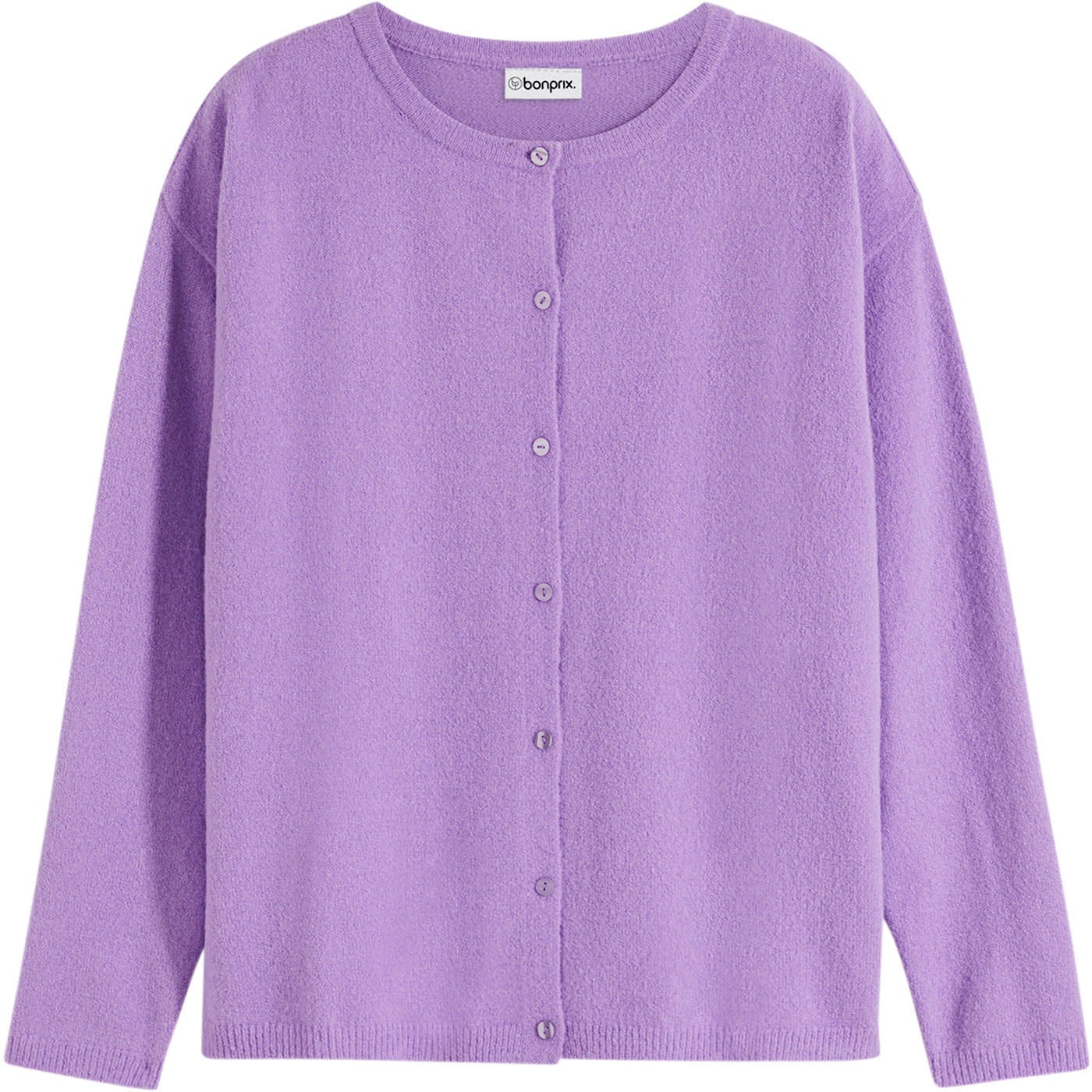 bonprix Veste en tricot »Feinstrickjacke« lässig geschnittene Passform, Feinstrick, eleganter Stil