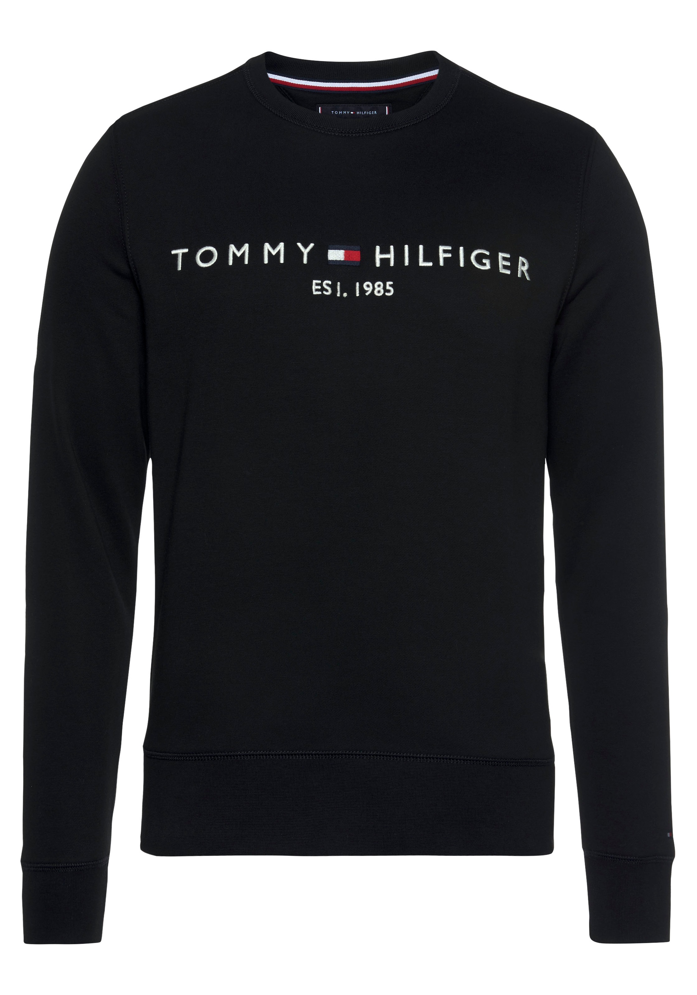 Tommy Hilfiger Sweatshirt »TOMMY LOGO SWEATSHIRT«, mit klassischem Rundhalsausschnitt