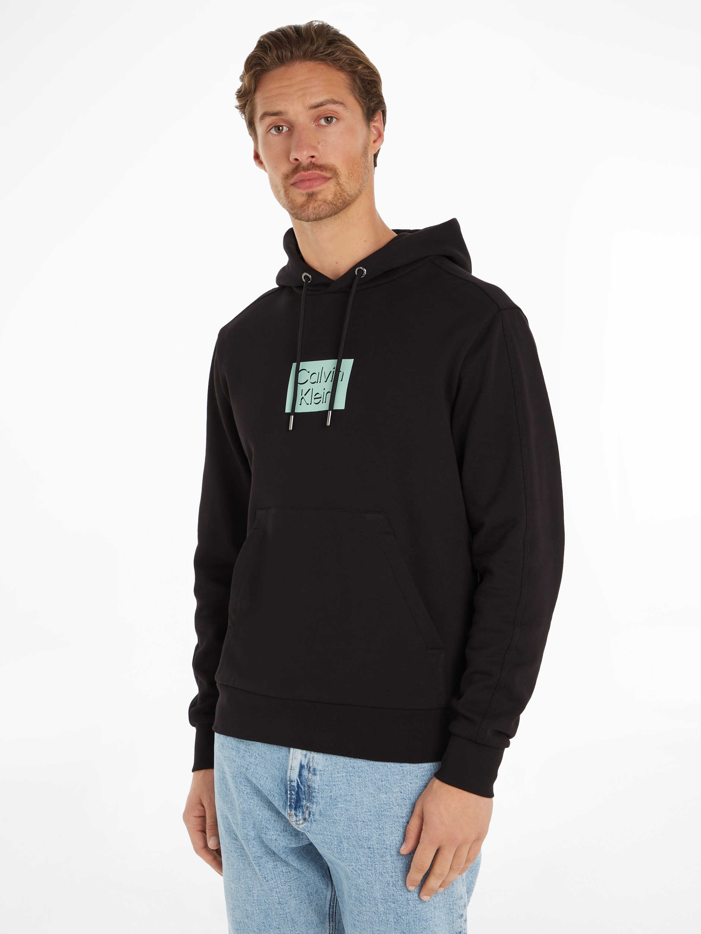 Calvin Klein Kapuzensweatshirt »CUT OUT SHADOW LOGO HOODIE«, mit Logodruck