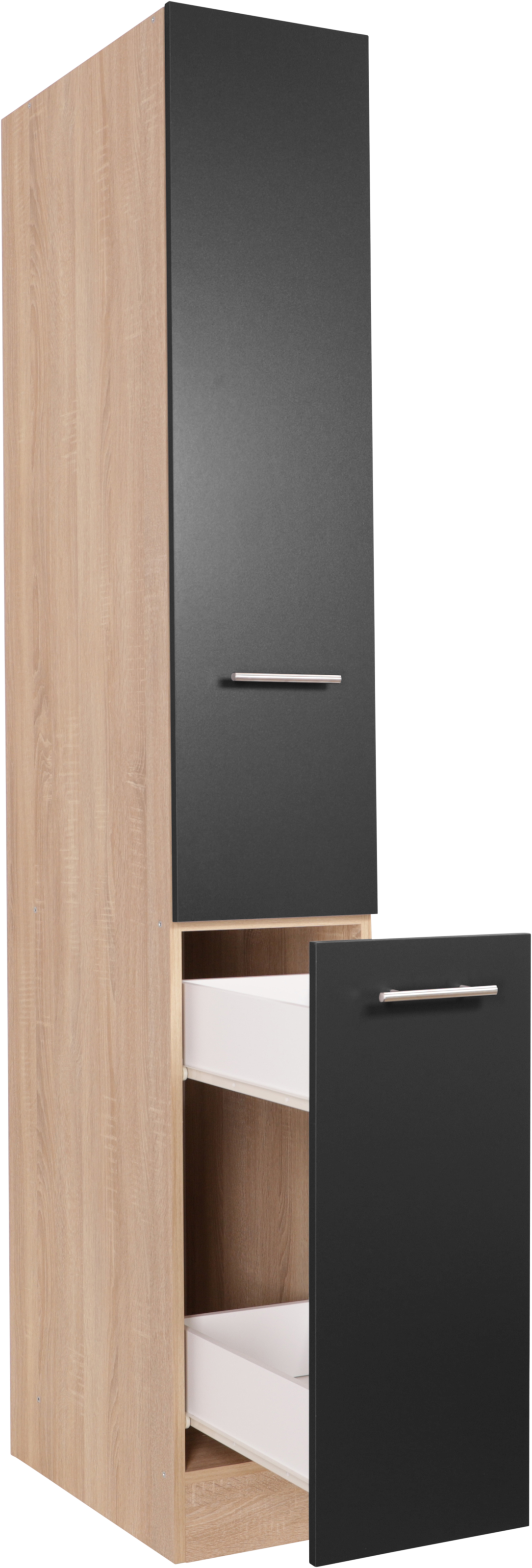 RESPEKTA Armoire à pharmacie »Merle« Breite 30 cm, Metallstangengriffe, Höhe 200 cm