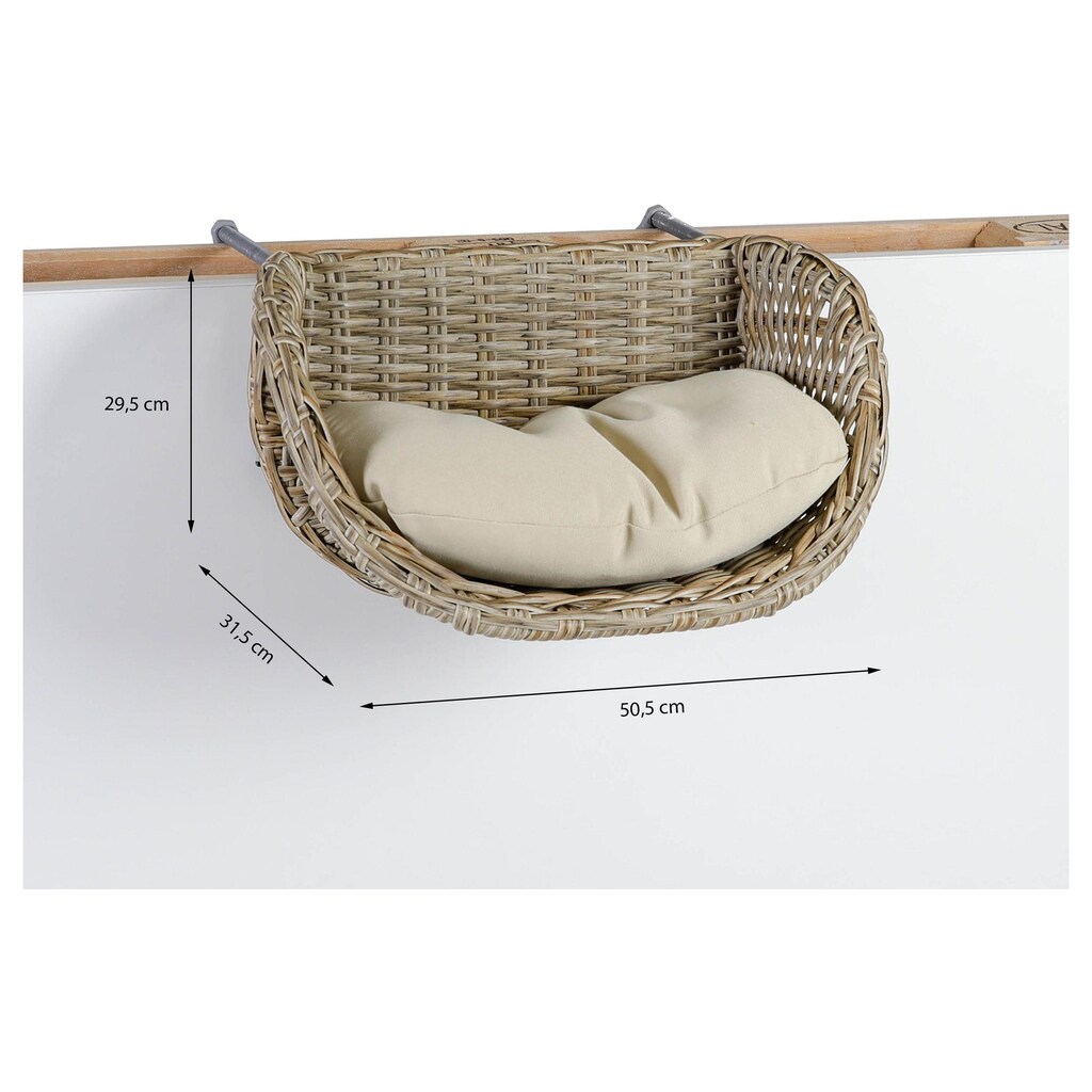 Greemotion Tiersofa »Rattan«, Polyester