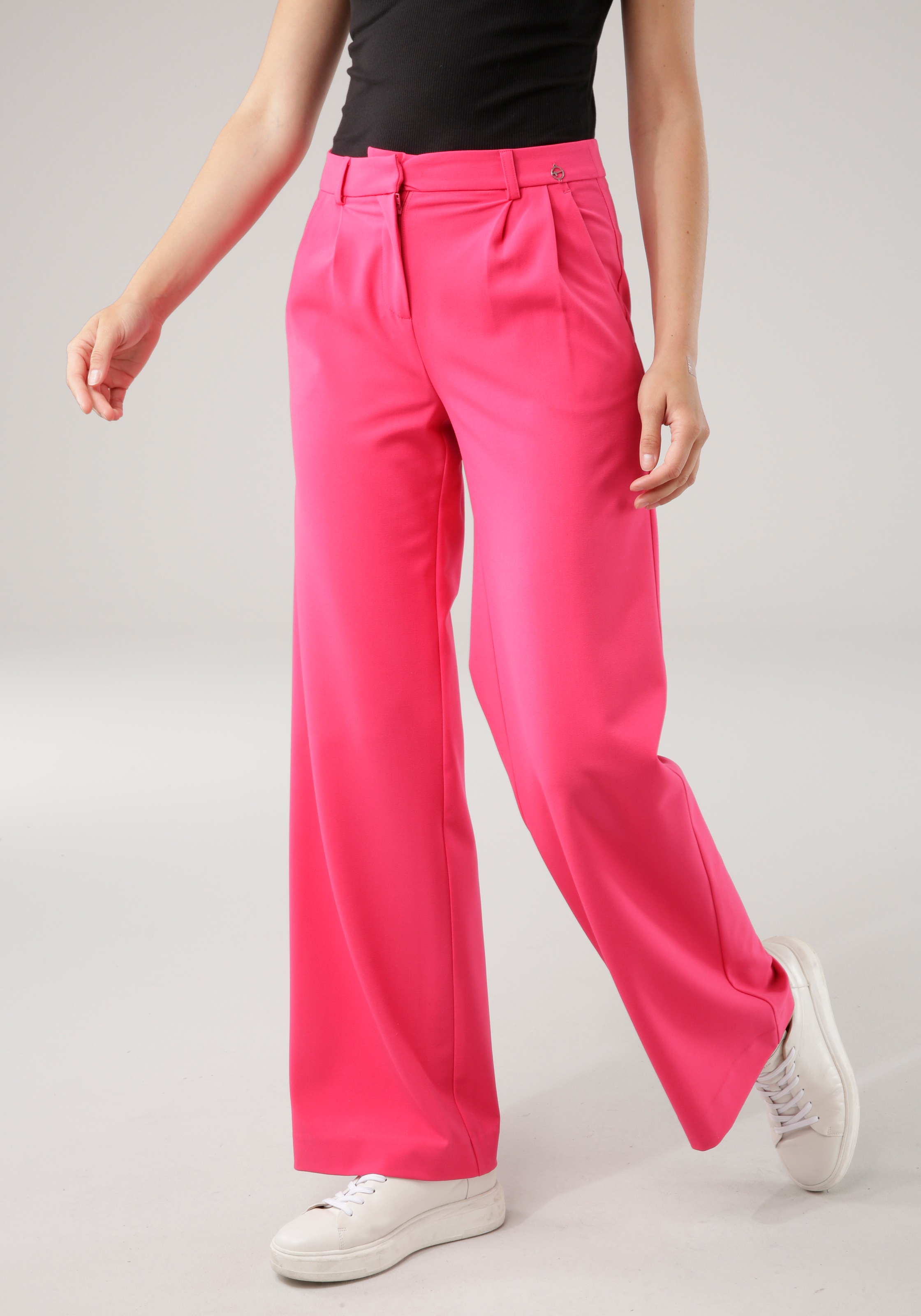 Image of Tamaris Anzughose, mit weitem Bein bei Ackermann Versand Schweiz