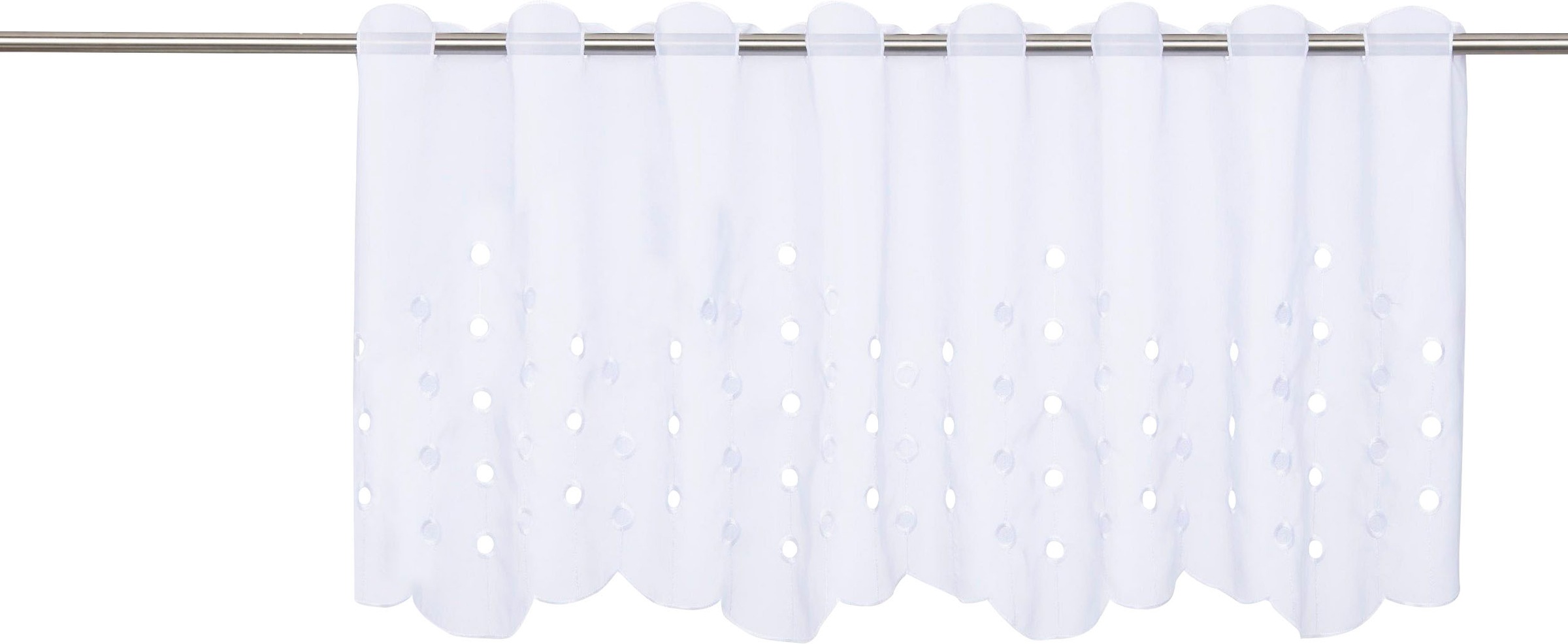 Image of my home Scheibengardine »Emba«, (1 St.), Mit Lochstickerei bei Ackermann Versand Schweiz