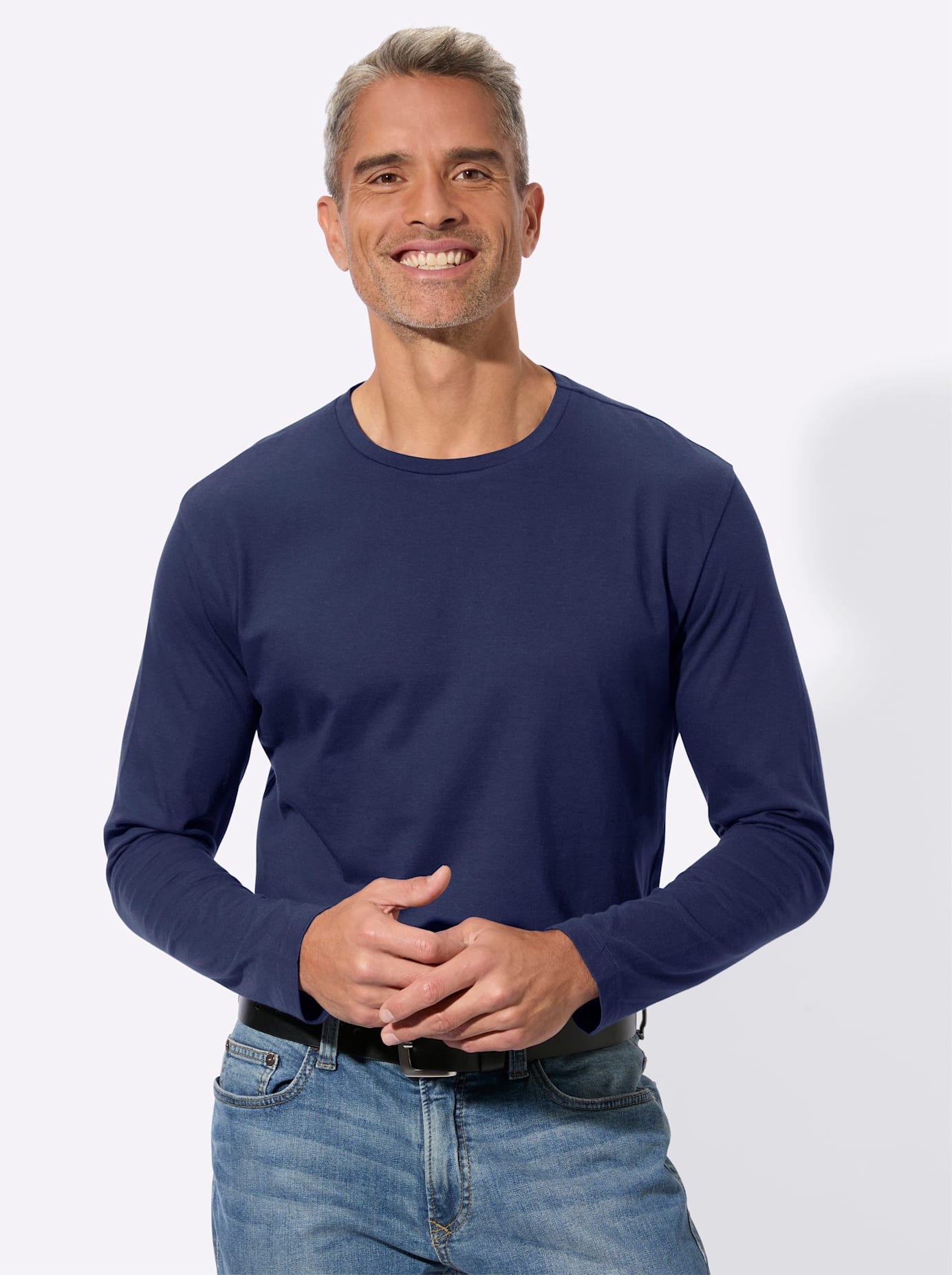 Image of Langarmshirt "Rundhals-Shirt" 1