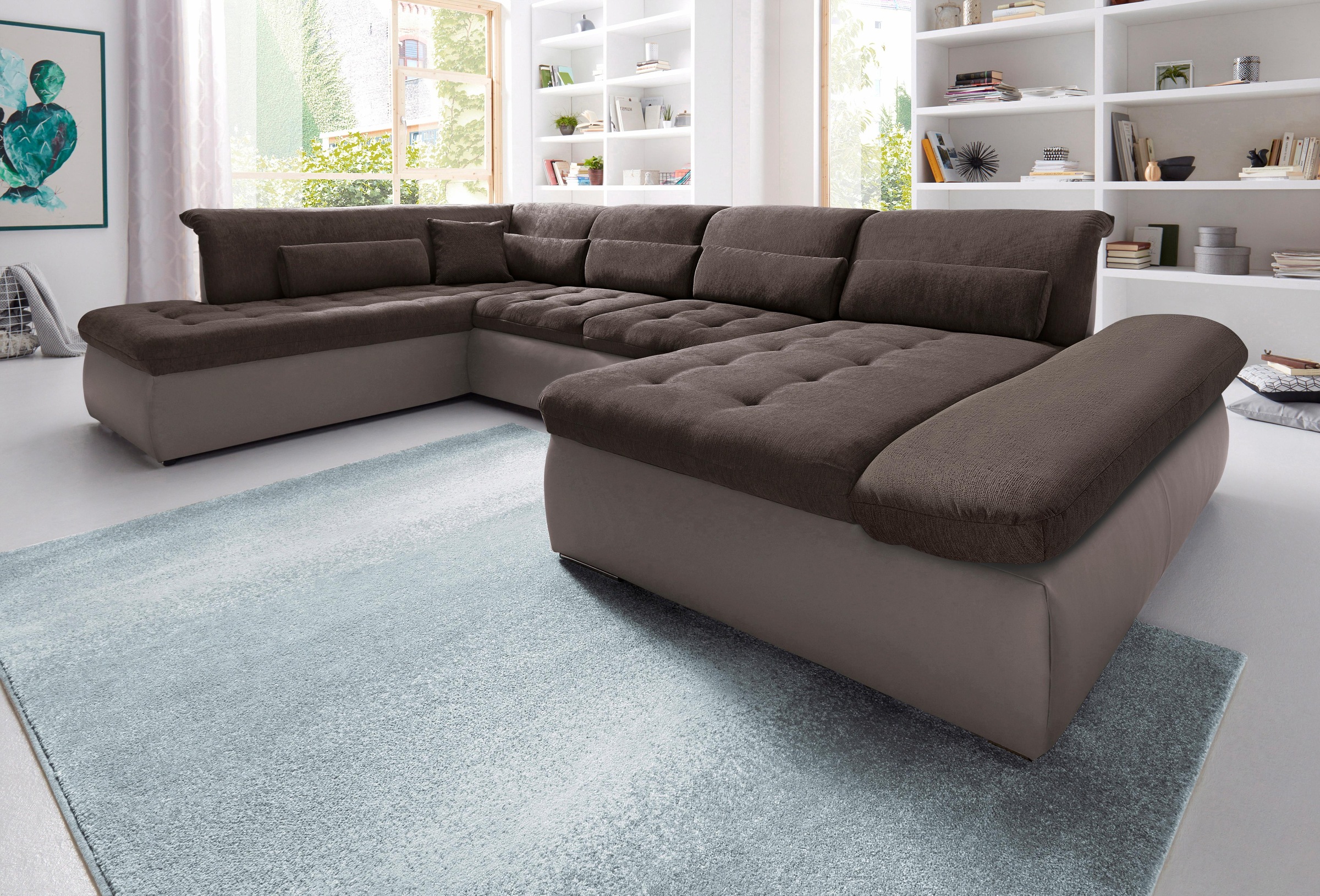 Image of DOMO collection Wohnlandschaft »Aldo Top«, wahlweise mit Bettfunktion und Armteilverstellung bei Ackermann Versand Schweiz