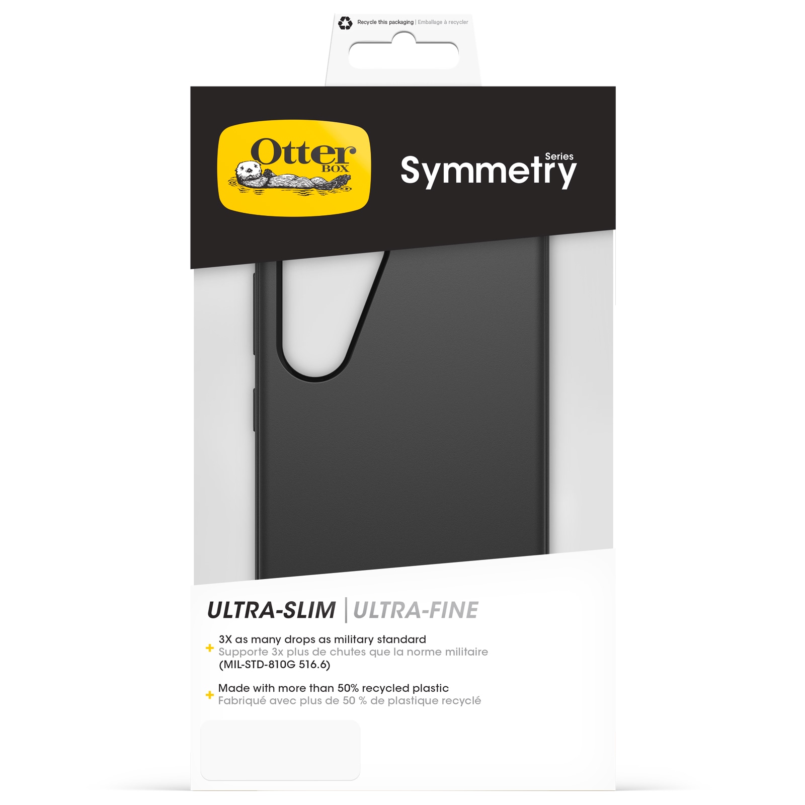 Otterbox Housse pour téléphone portable »Symmetry Case für Samsung Galaxy S24« robuste Handyschutzhülle, Backcover, Schutzhülle, sturzfest, stossfest