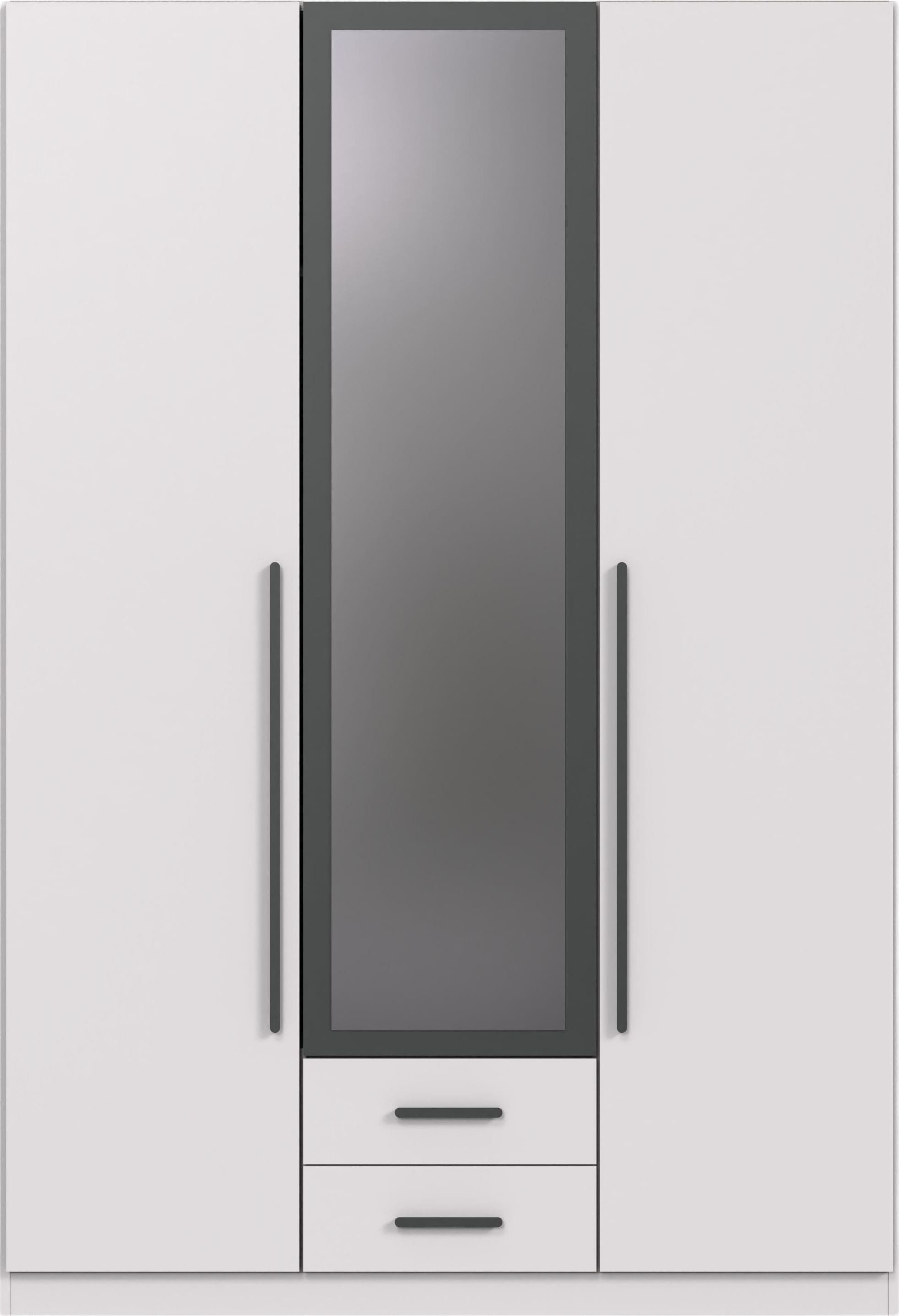 Wimex Armoires à vêtements »Marburg erhältlich in den Breiten 135cm & 180cm« incl. miroir et deux tiroirs