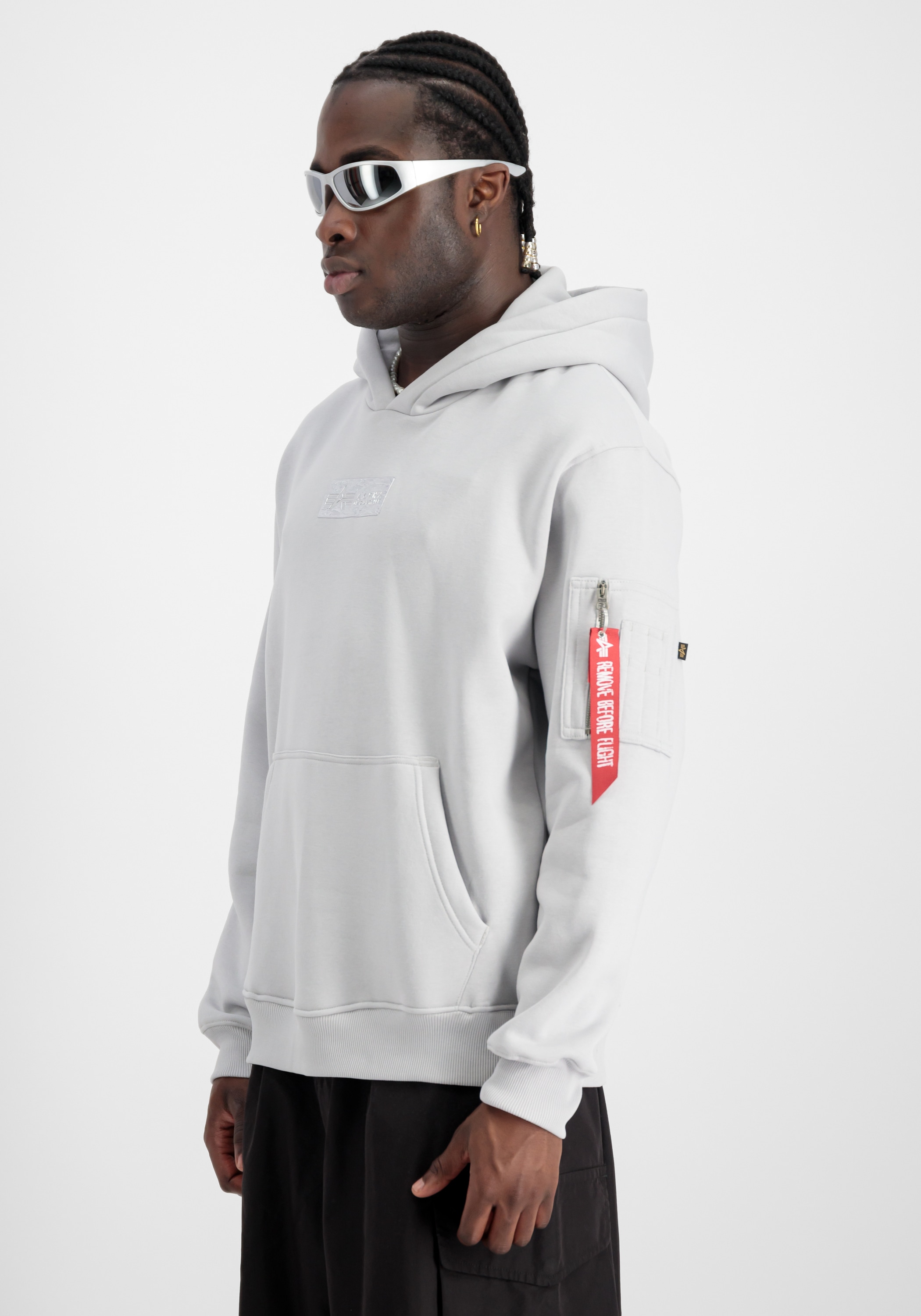 Alpha Industries Hoodie »Metal Plate Hoodie Kapuzensweatshirt«