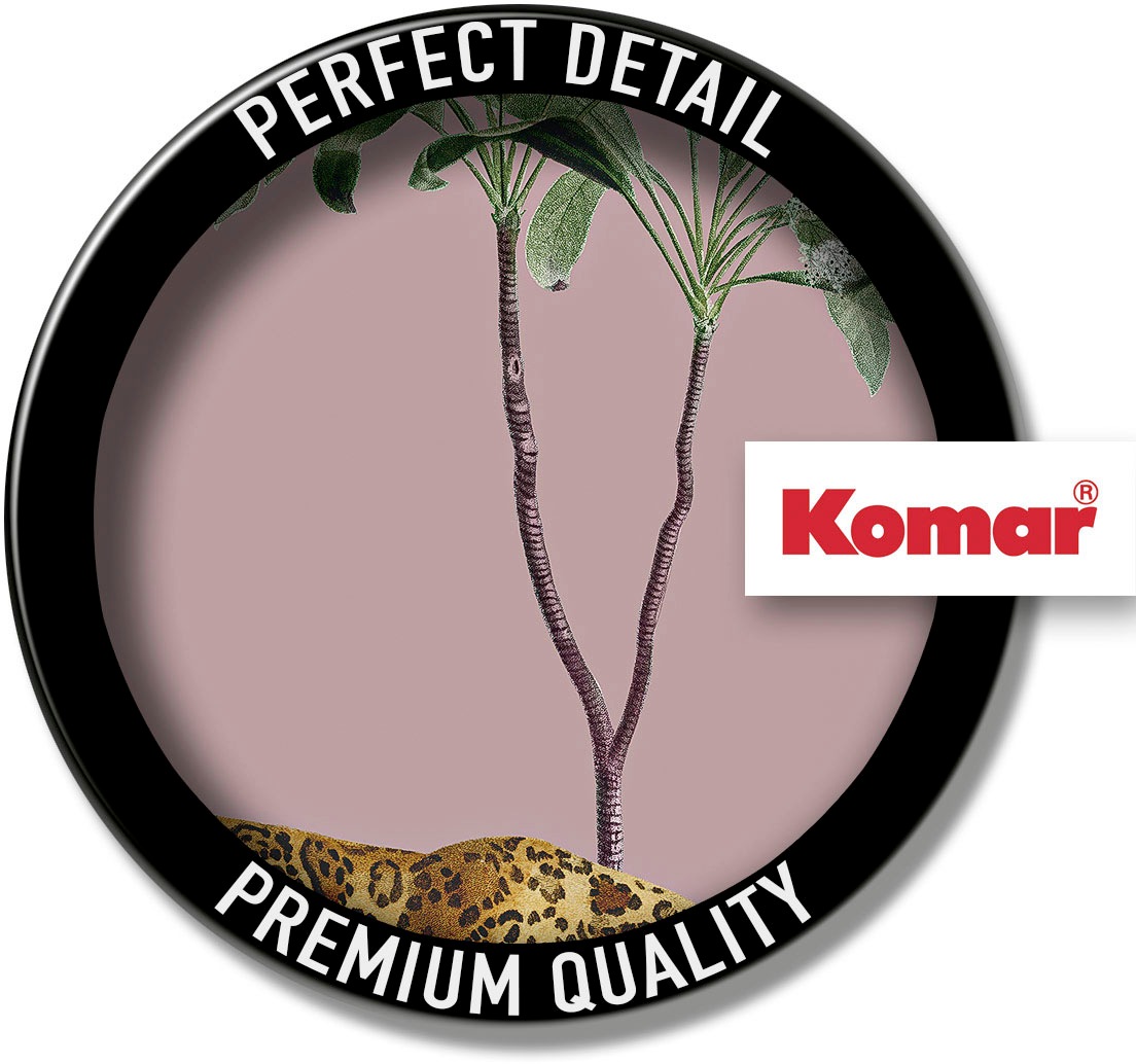 Komar Bild »Botanical Garden Jaguar« Natur 1 Stk. tlg. Wandbild zur Dekoration - ohne Rahmen