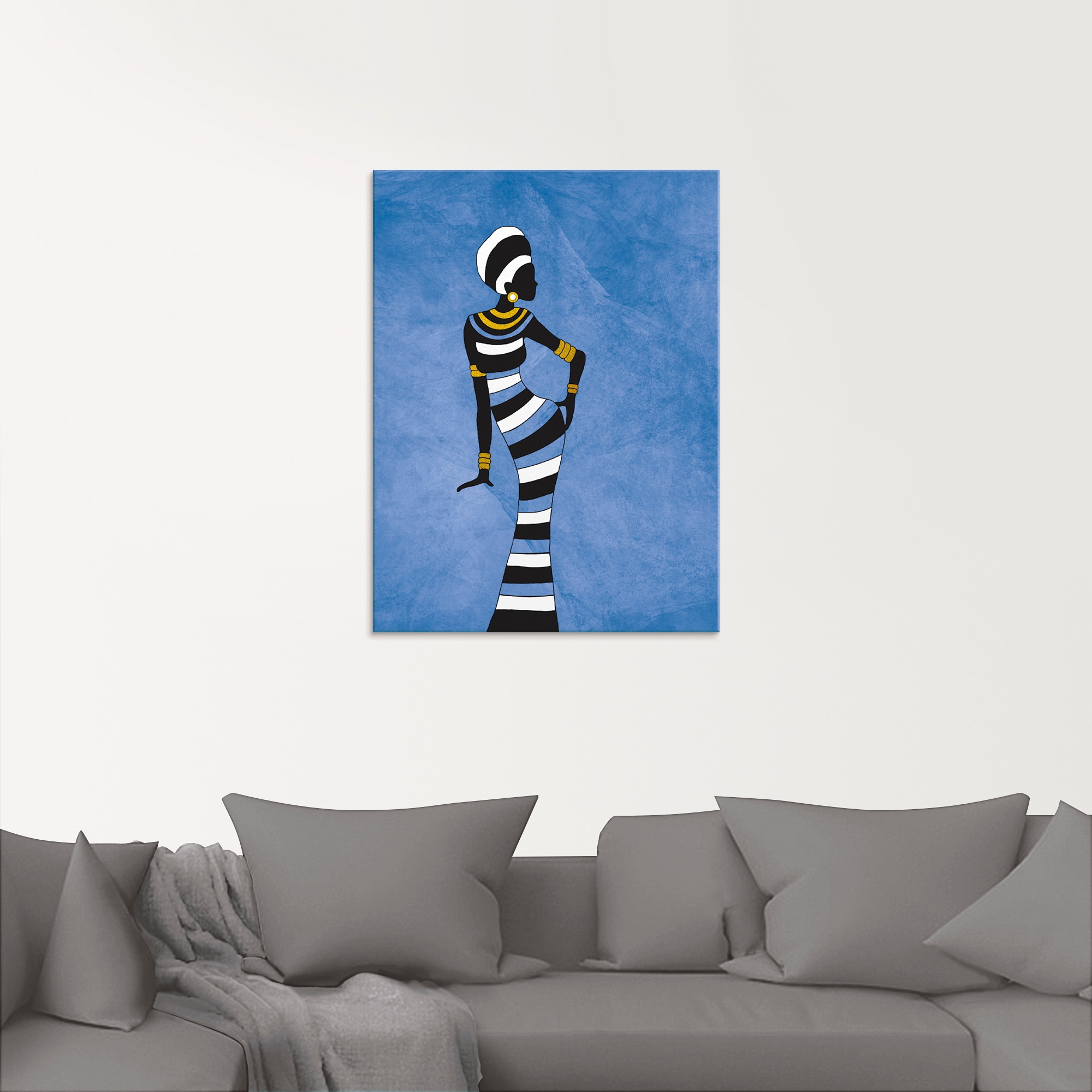 Artland Tableau en verre »Afrikanische Frau« 1 cuis tlg. in verschiedenen Grössen