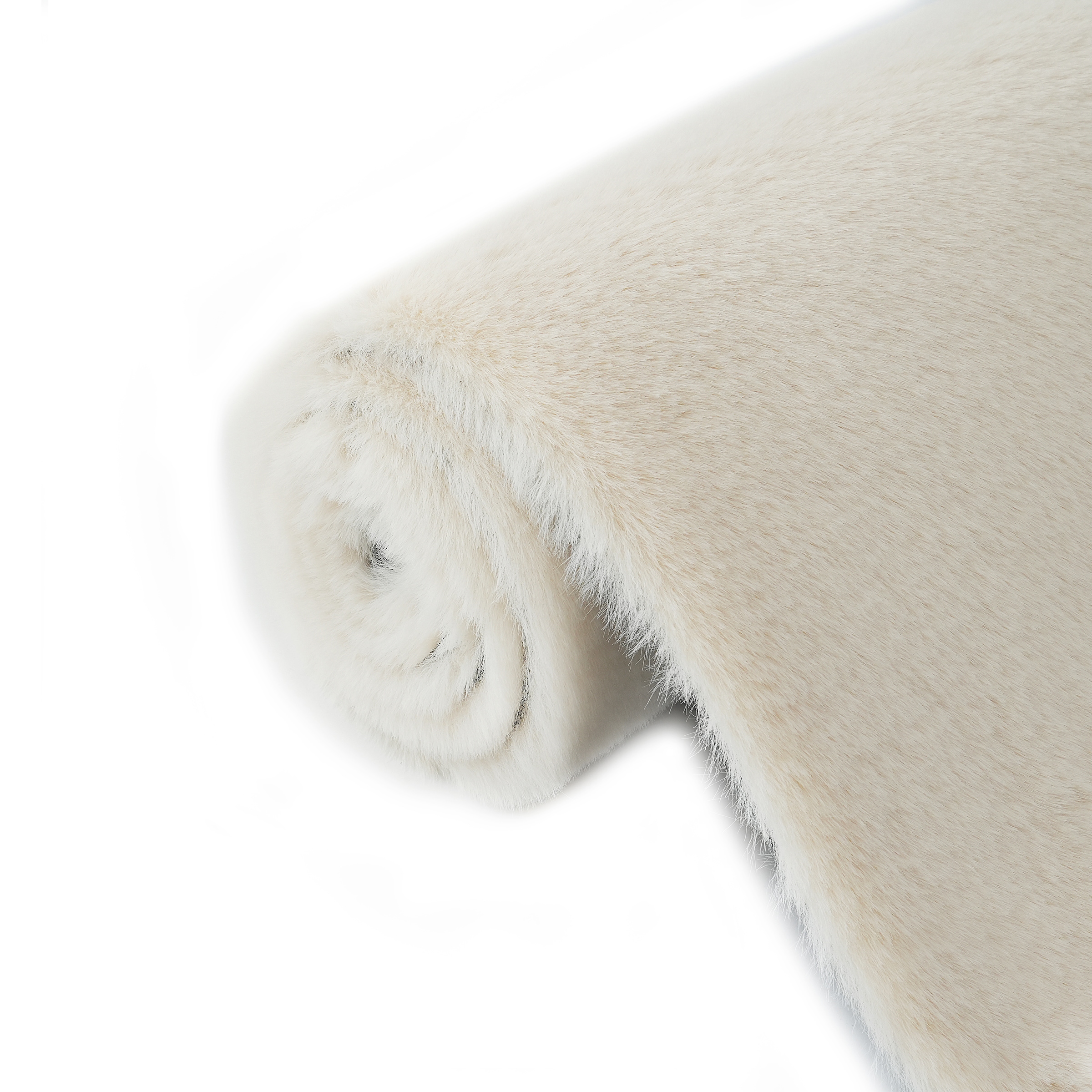 Bruno Banani Fellteppich »Rabbit 2, Kunstfell Teppich, Modern« rechteckig 25 mm Höhe Kaninchenfell-Haptik, sehr weich, Wohnzimmer, Schlafzimmer, Esszimmer