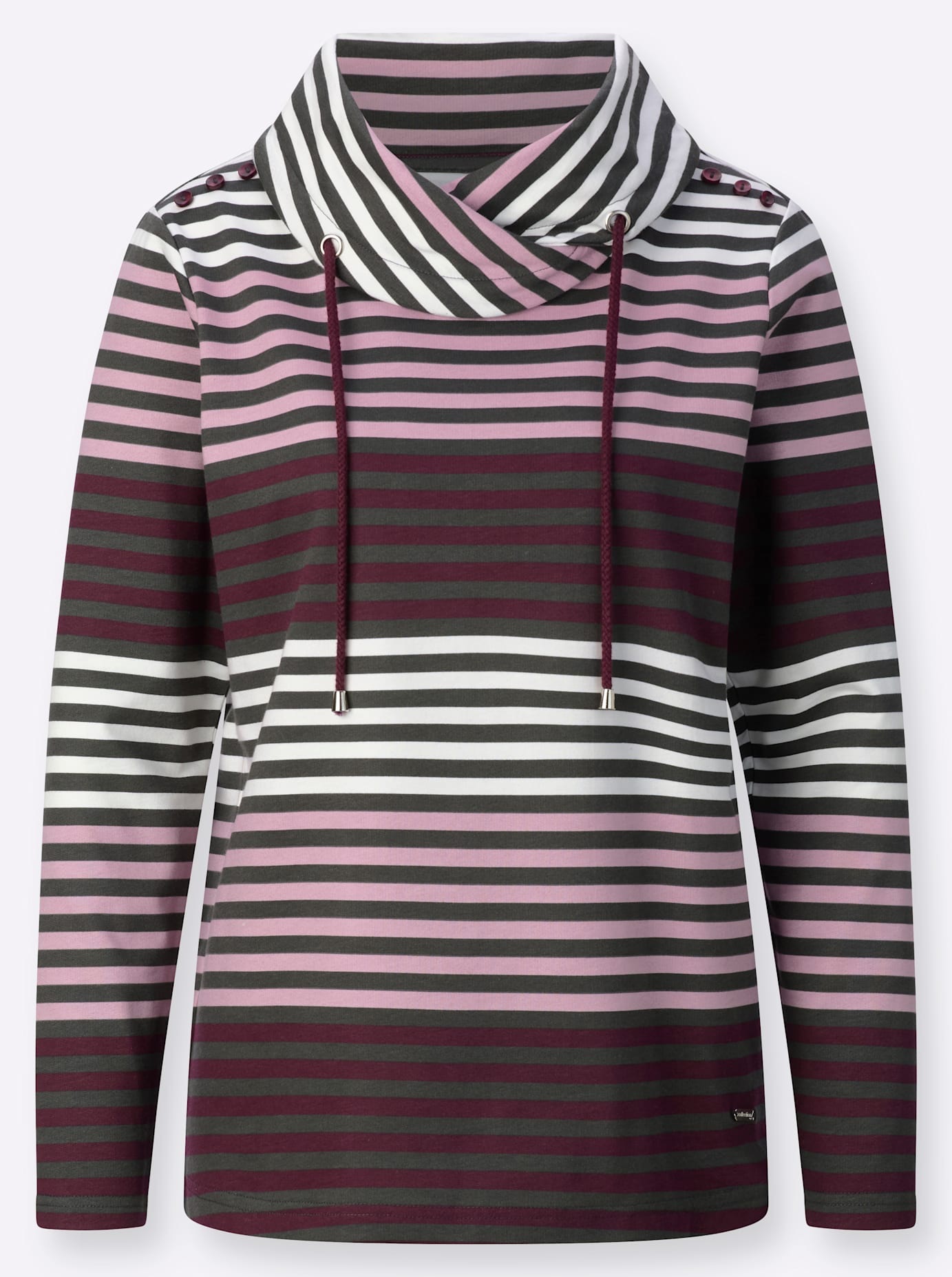Casual Looks Langarmshirt »Sweatshirt«, (1 tlg.)
