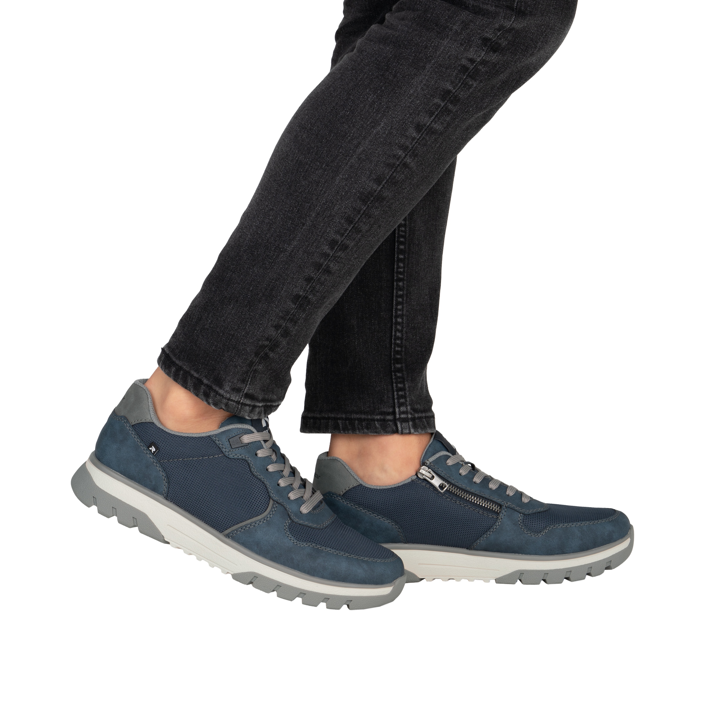 Rieker Sneakers  Chaussure à lacets, chaussure basse, sneaker de loisirs avec semelle à profil