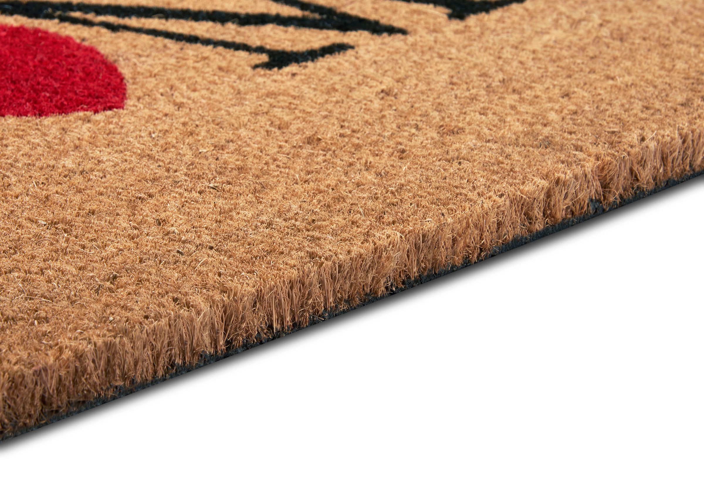 HANSE Home Fussmatte »Mix Mats Kokos Home With Heart, Türmatte«, rechteckig, 15 mm Höhe, Kokos, Schmutzfangmatte, Outdoor, Rutschfest, Innen, Kokosmatte, Flur