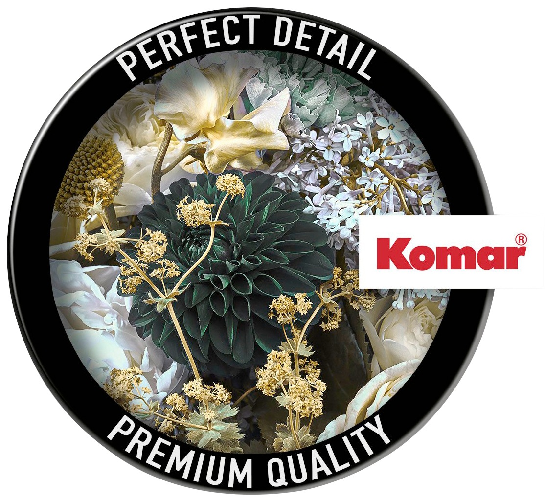 Komar Vliestapete »Digitaldruck Vlies - Gentle Bloom - Grösse 200 x 250 cm«, bedruckt, Wohnzimmer, Schlafzimmer