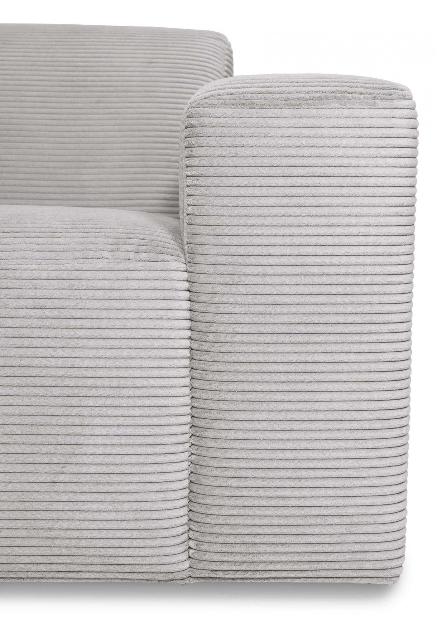 INOSIGN 3-Sitzer »Koa, 228 cm, Modulsofa in Webstoff, Cord«, Designsofa, weicher Lounge-Sitzkomfort, Welleunterfederung, bodentief