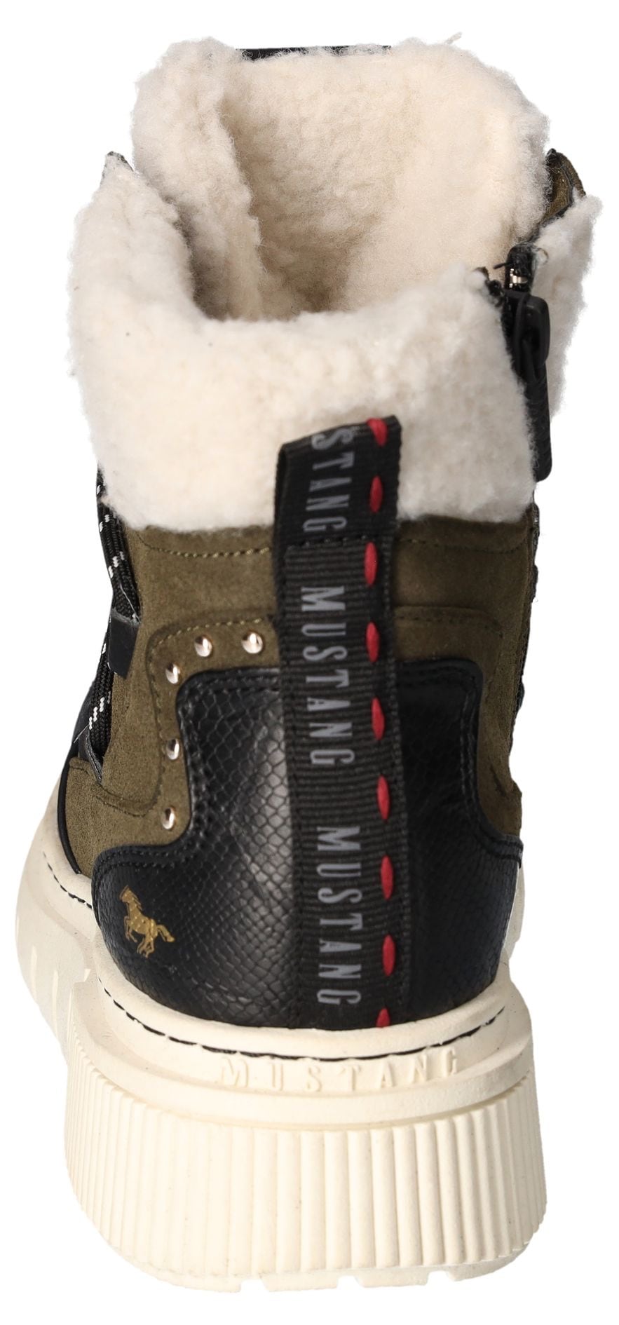 Mustang Shoes Winterboots, Schnürboots, Snowboots mit praktischem Innenreissverschluss