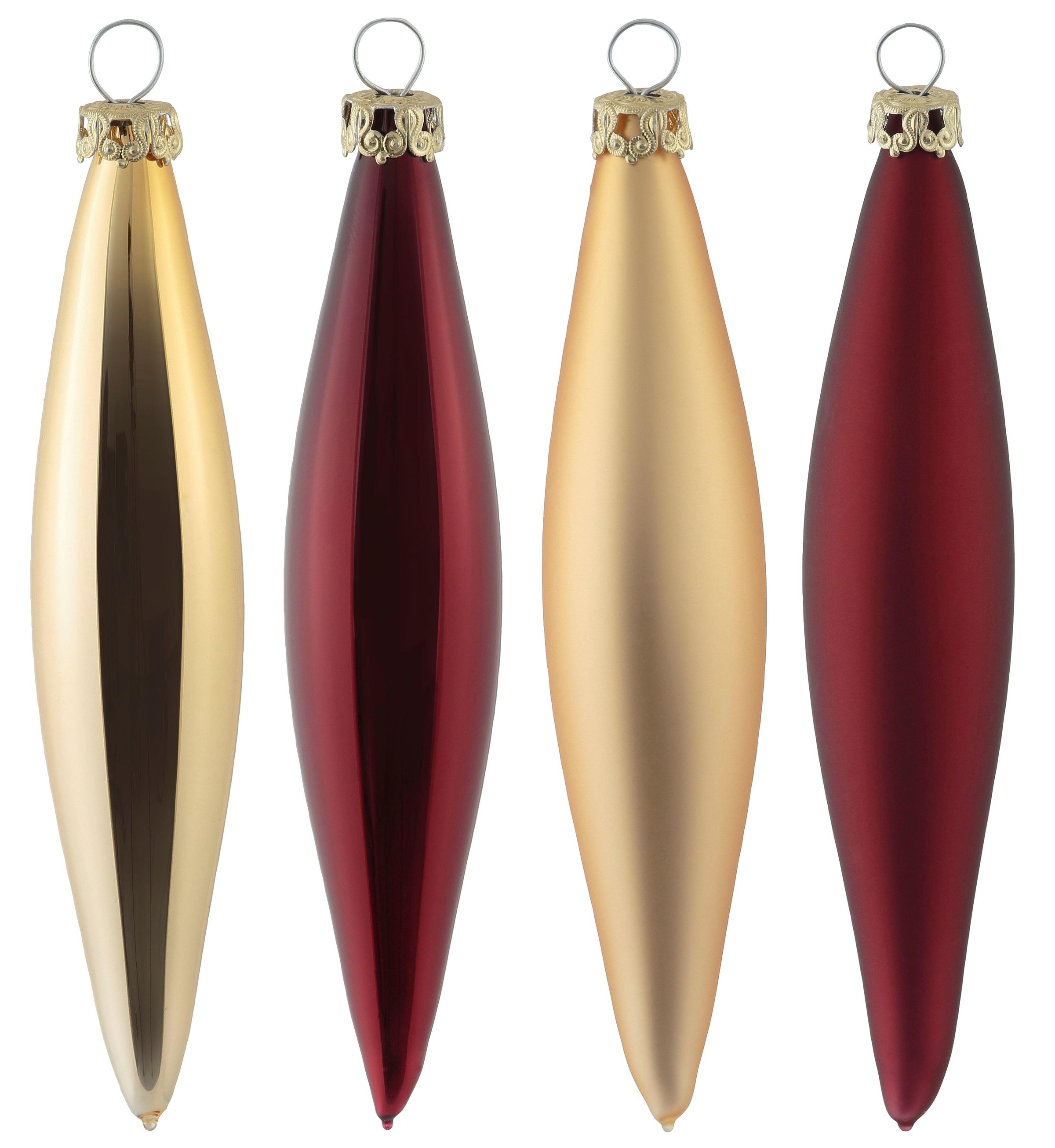 Christbaumschmuck "Opulent" (4-teilig)