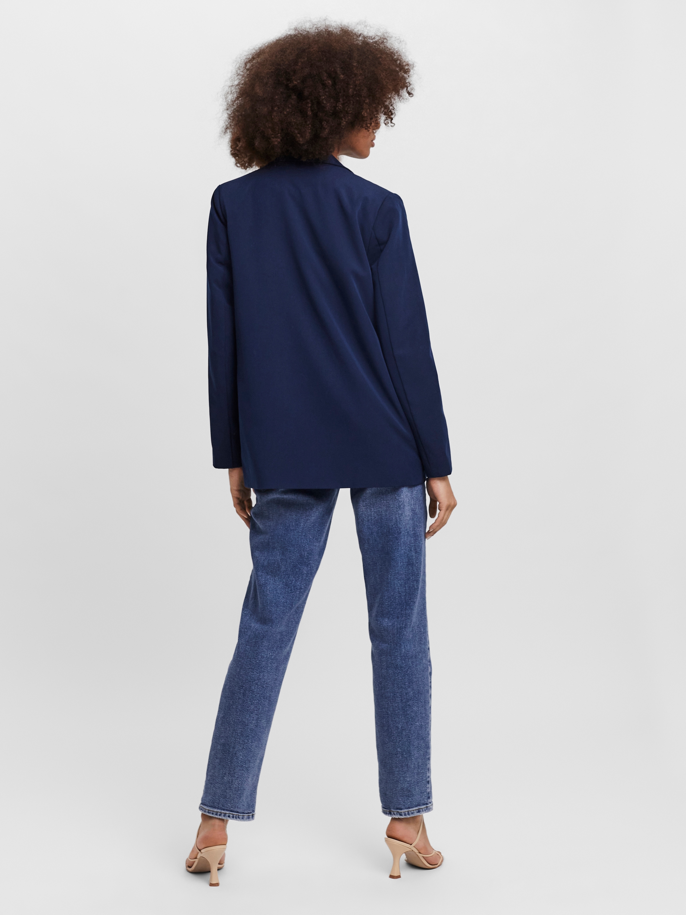 Vero Moda Blazer long »VMZELDA LS LOOSE BLAZER NOOS« forme décontractée, fermeture 1 bouton