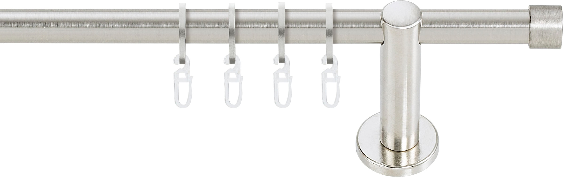 Image of GARESA Gardinenstange "WILLI" Ø 16 mm 1 läufig-läufig Fixmass