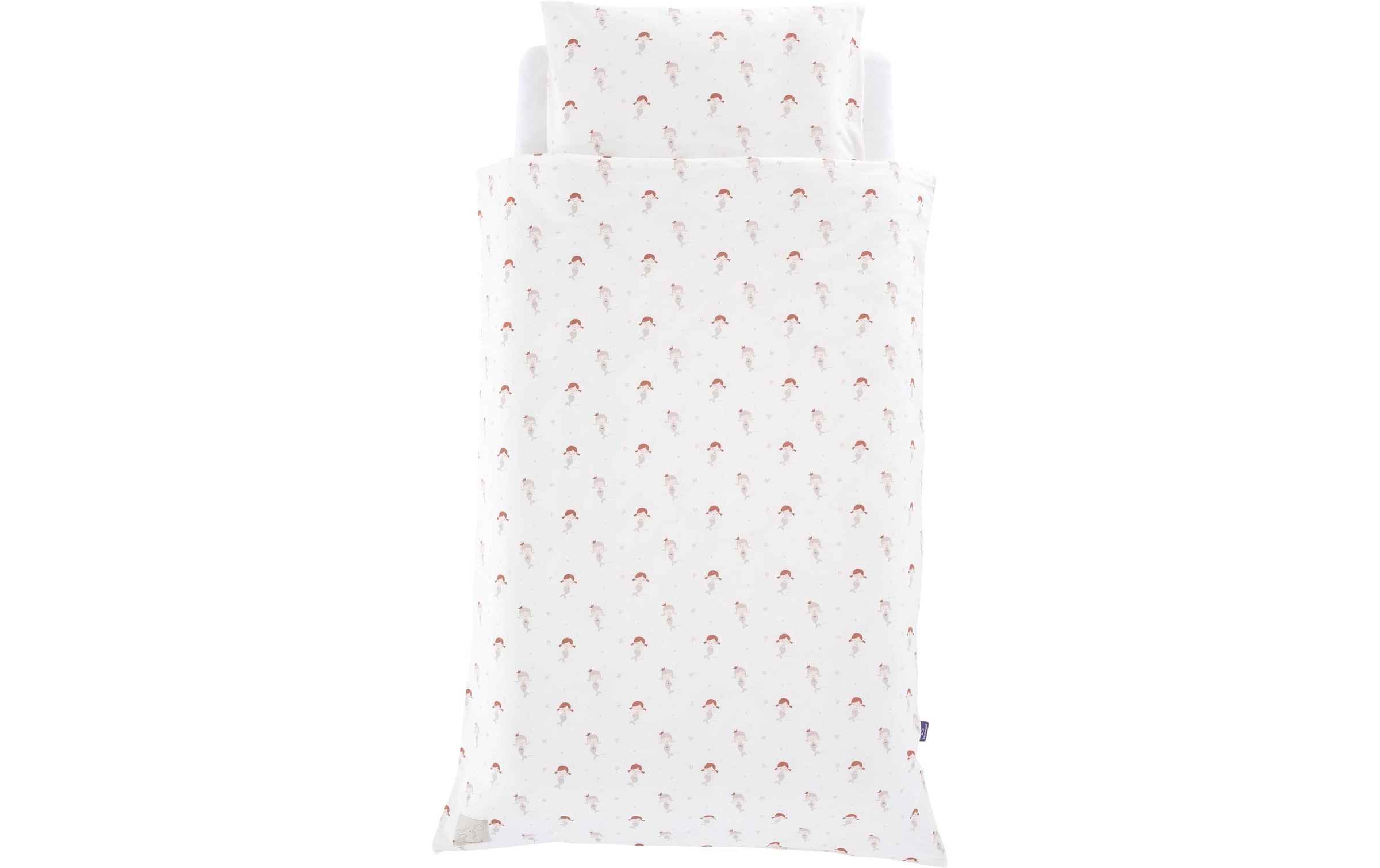 Image of Träumeland Kinderbettwäsche "Mermaid 100/135 + 40/60 cm" 2 Stk.