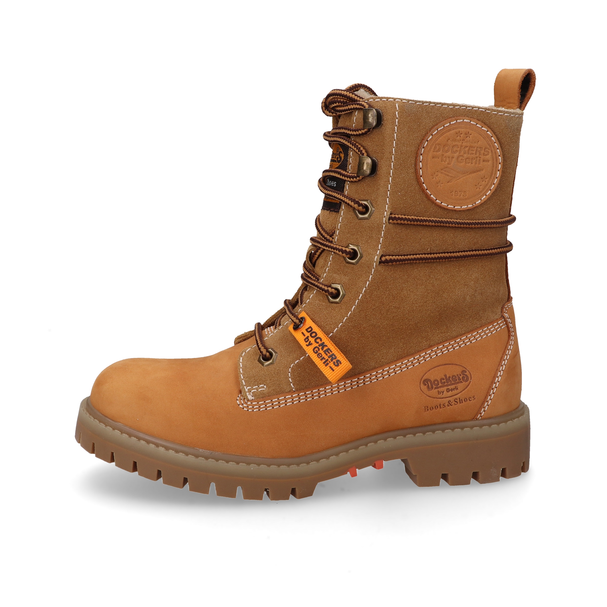 Dockers by Gerli Bottes à lacets  bottes, bottines décontractées avec lacets à la mode