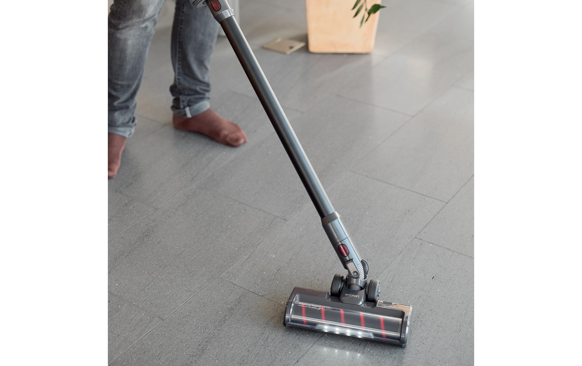   Akku-Hand-und Stielstaubsauger »Ecofort ecoQ CleanVac Pro«