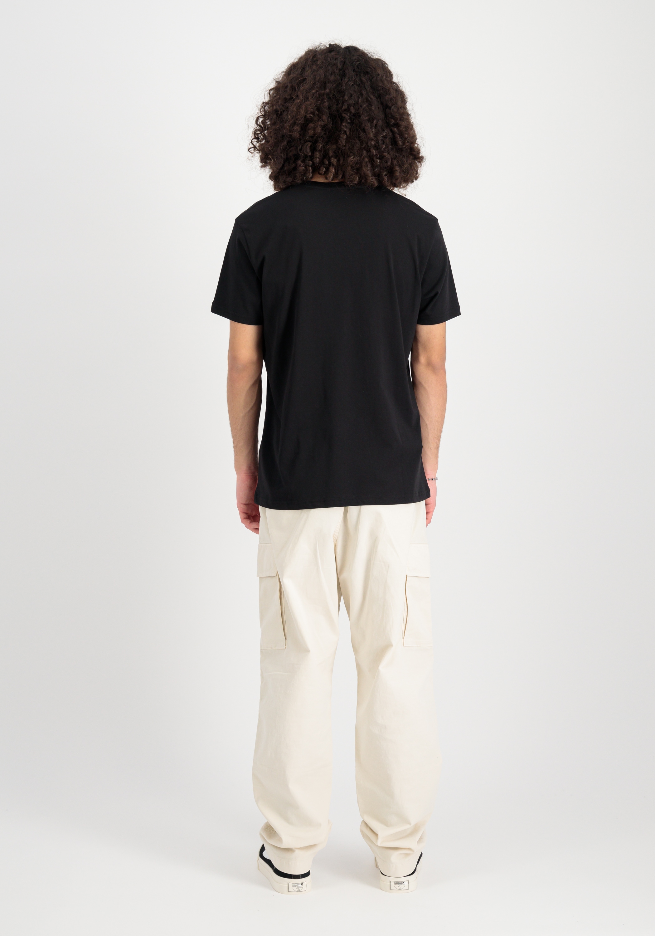 Alpha Industries T-Shirt »ALPHA INDUSTRIES Men - T-Shirts Basic T Carbon«