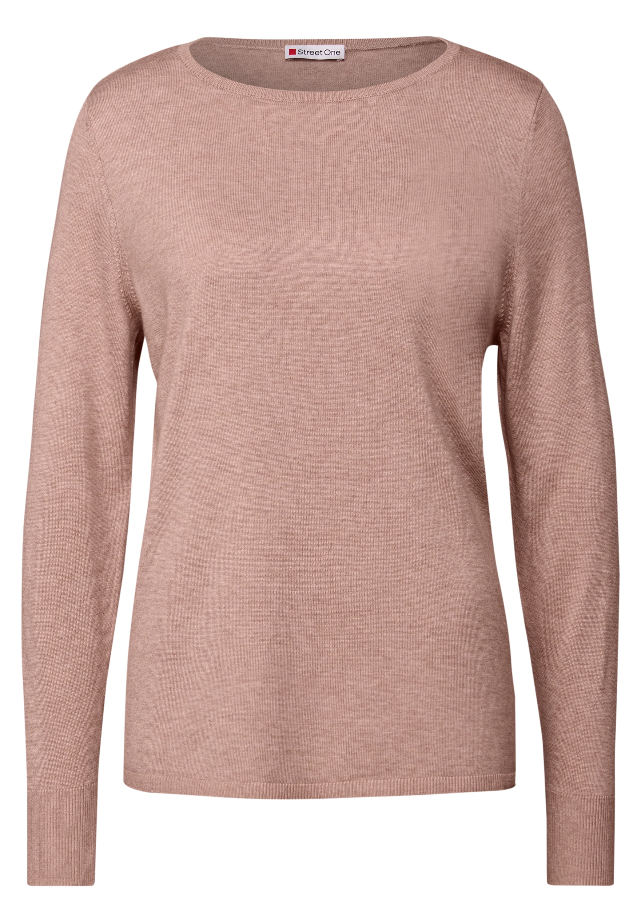 STREET ONE Strickpullover, mit U-Boot-Ausschnitt
