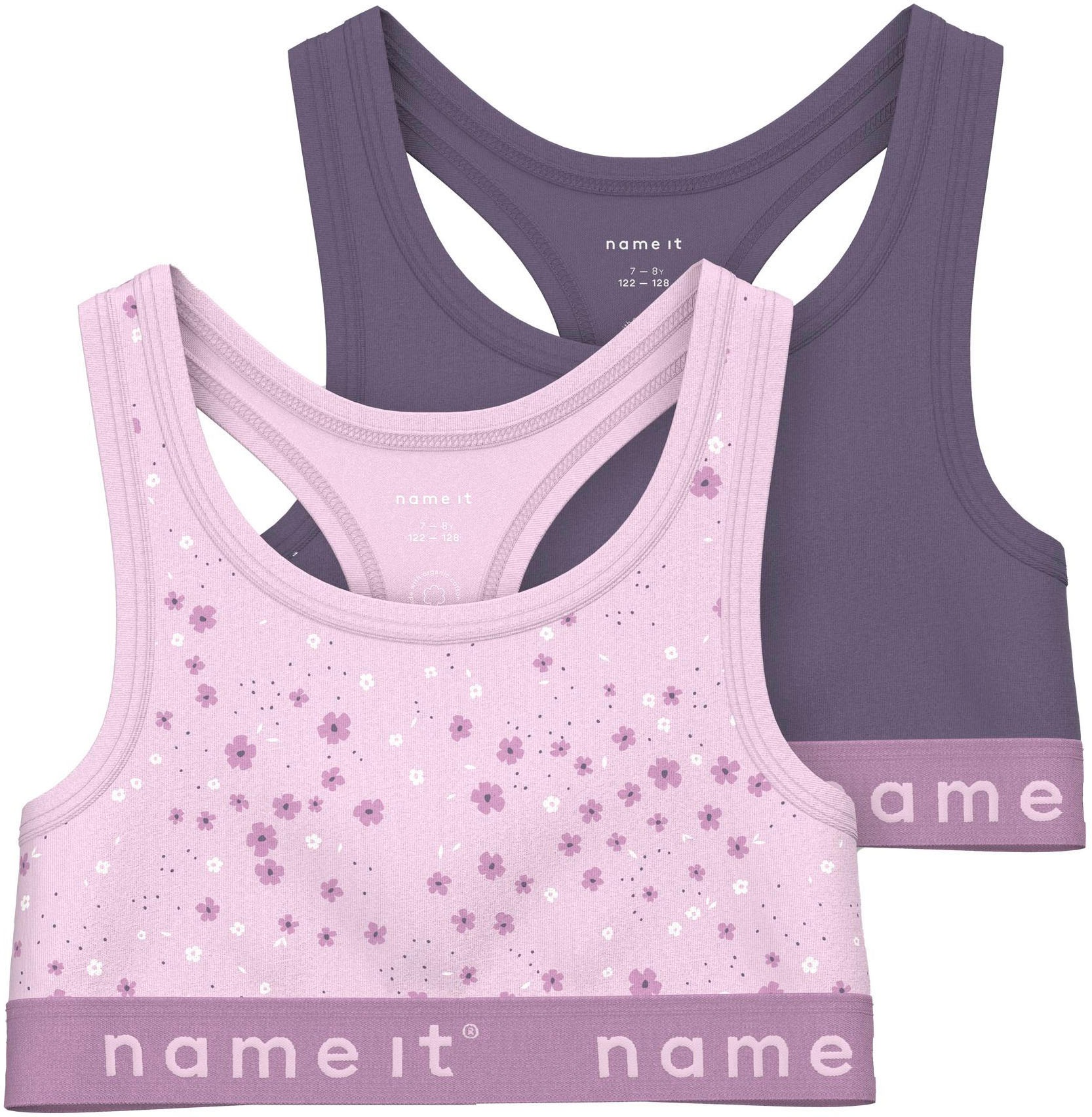 Name It Unterhemd »NKFSHORT TOP 2P WINSOME FLOWER NOOS«, (Packung, 2 St.) kaufen