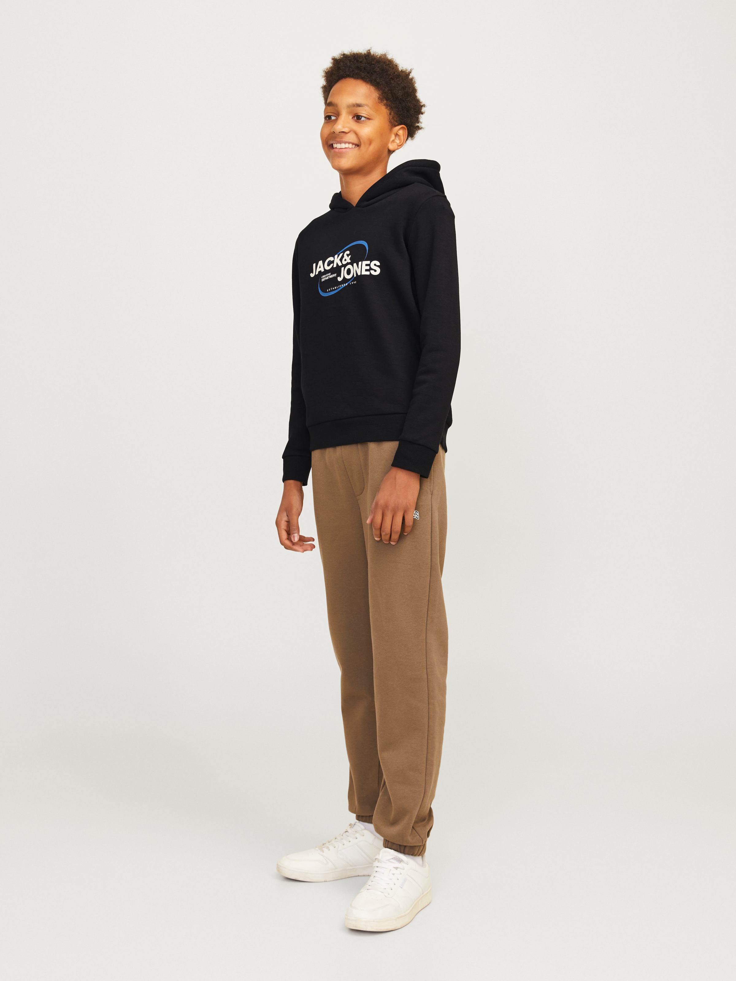 Jack & Jones Junior Kapuzensweatshirt »JCORAY BRANDING SWEAT HOOD FST JNR«