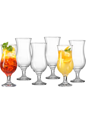 Cocktailglas »Joy«, (Set, 6 tlg., 6 Cocktailgläser, je 390 ml)