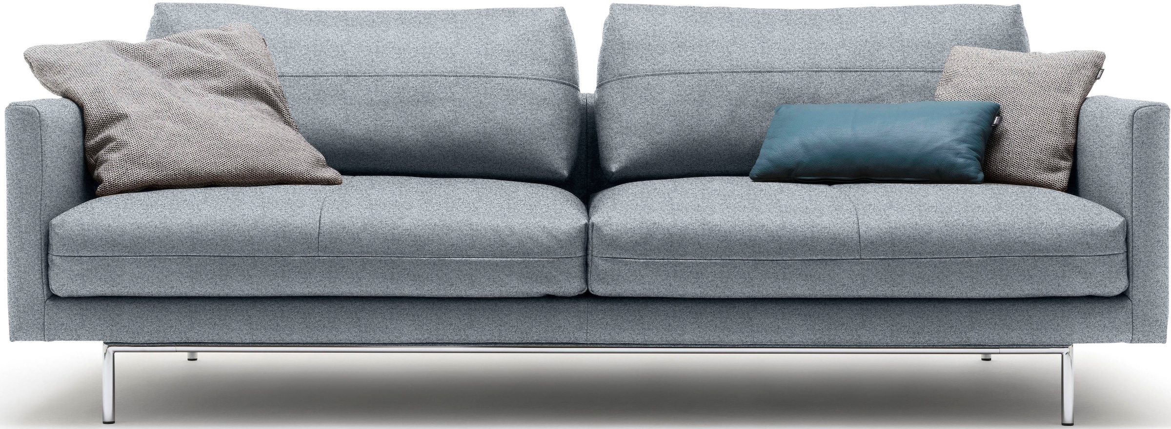 Image of Creation BY ROLF BENZ 3-Sitzer "CR.414, Designsofa, edles Sofa, Loungesofa, Ledersofa, klares Design" aus Leder oder Chenille, erstklassiger Sitzkomfort, legere Polsterung