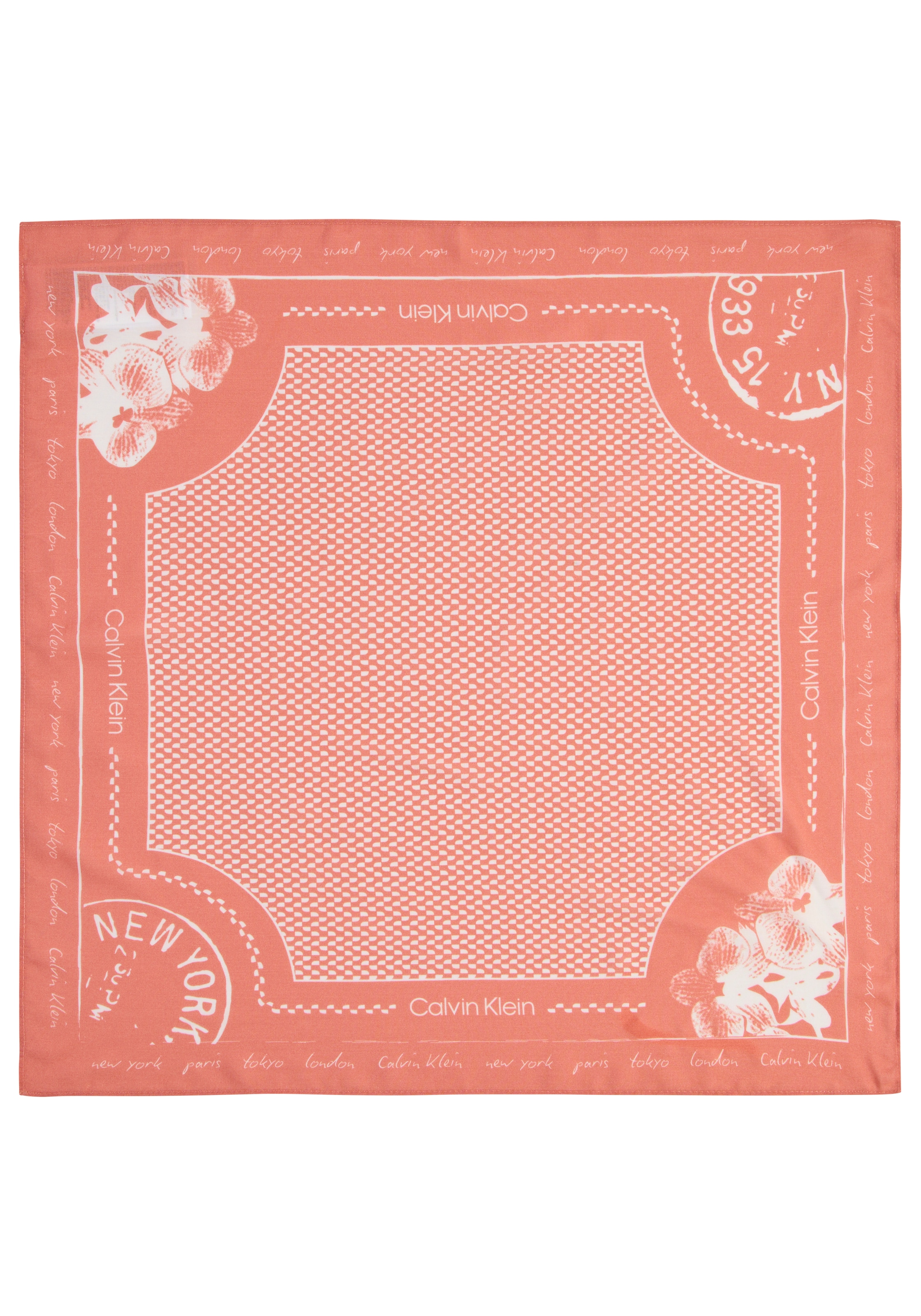 Calvin Klein Modetuch »GRAPHIC PRINT BANDANA« Onesize mit Muster