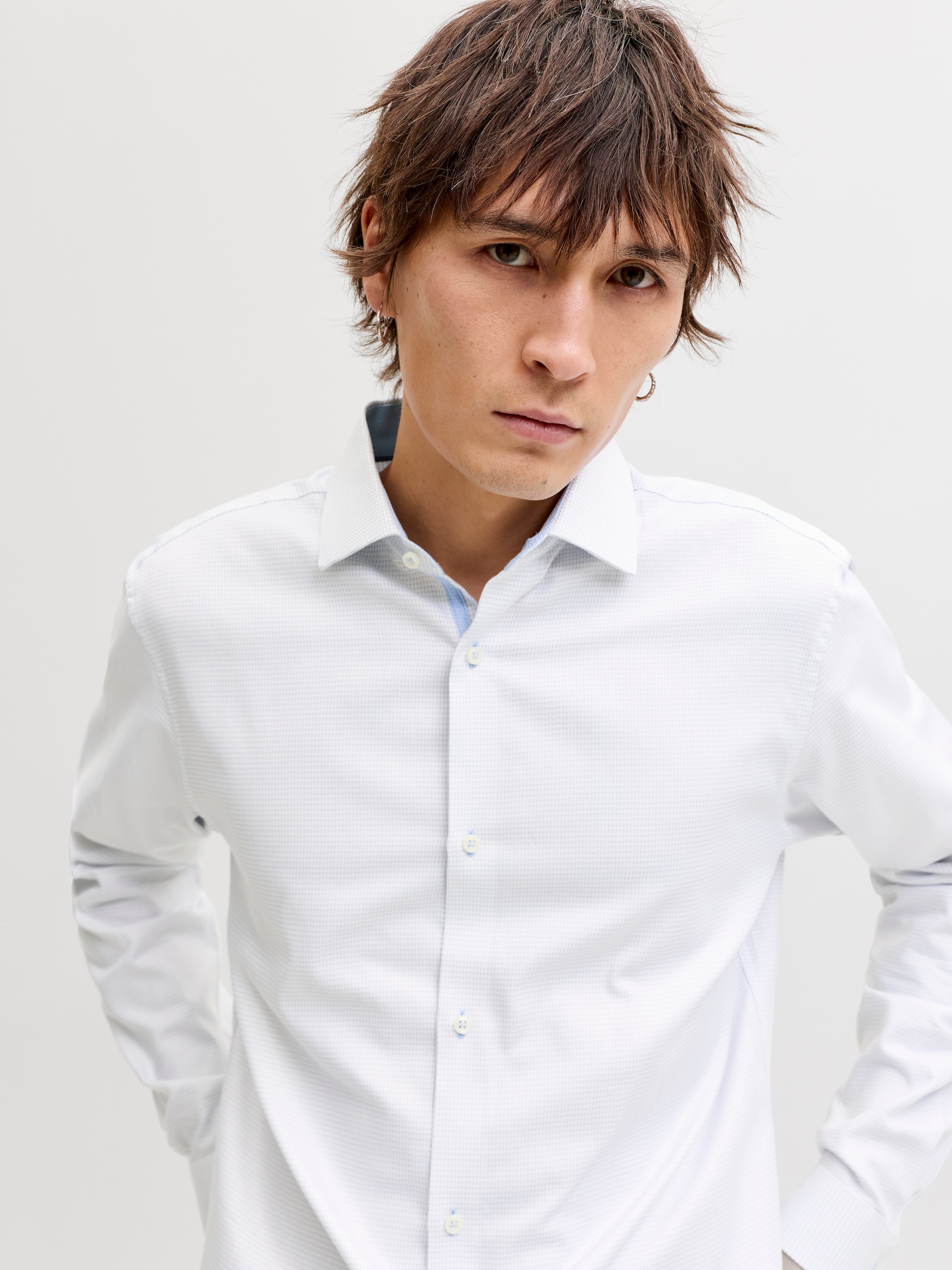 Jack & Jones Langarmhemd »JPRBLAPARKER DETAIL L/S SHIRT NOOS«