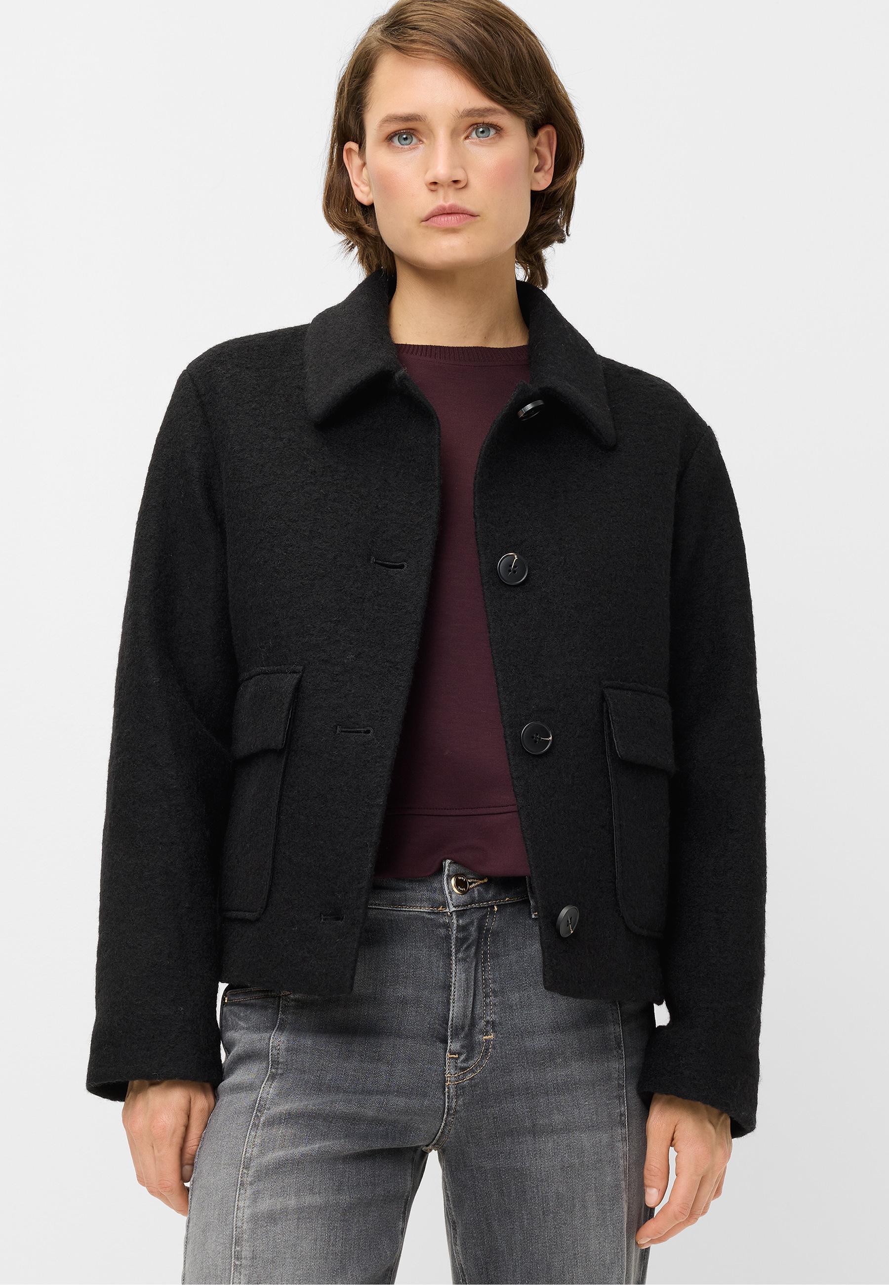 Fuchs Schmitt Kurzjacke Wollmischung, Regular Fit