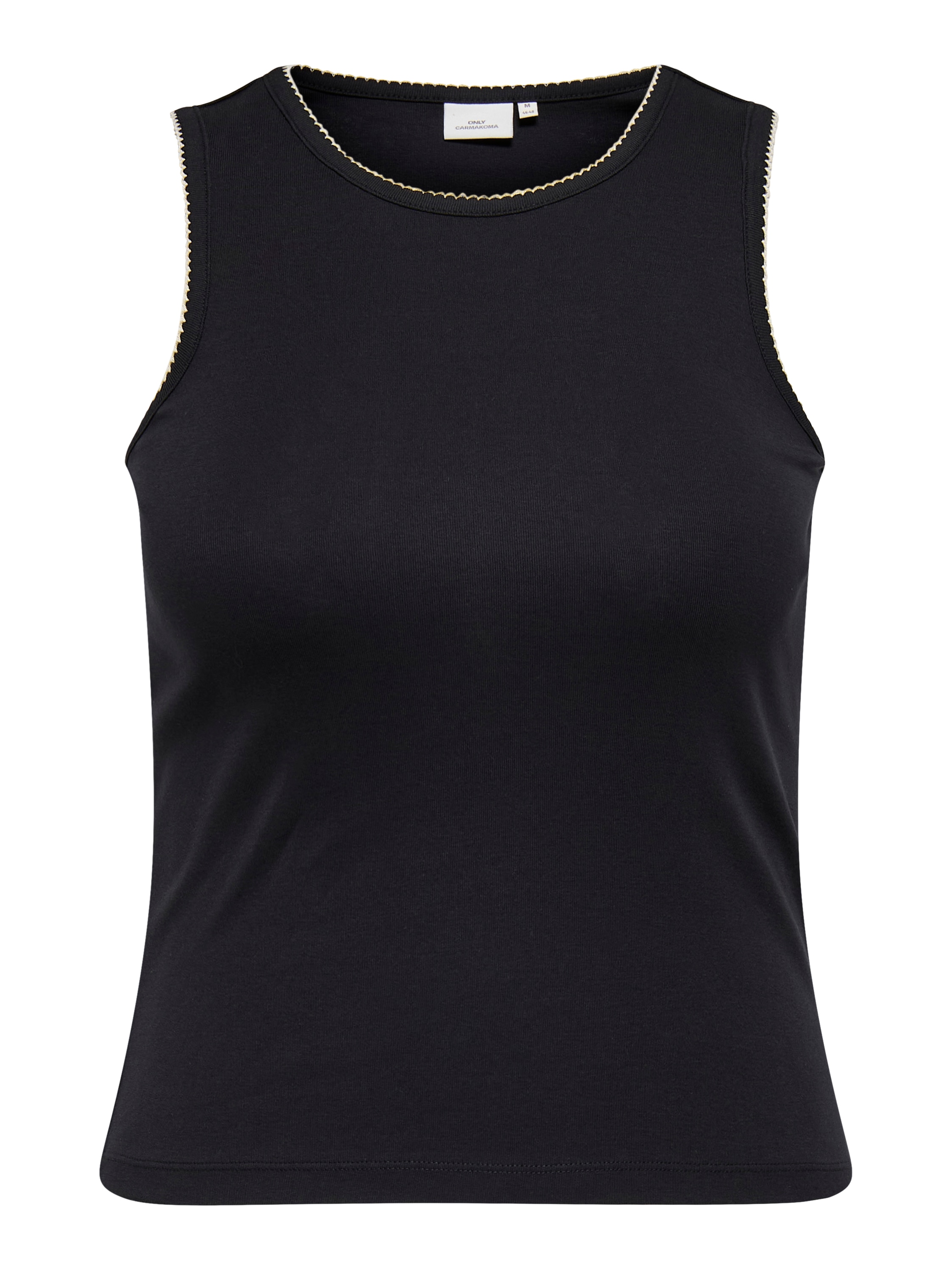 Image of ONLY CARMAKOMA Tanktop "CARALLY LIFE S/L TANK TOP JRS"