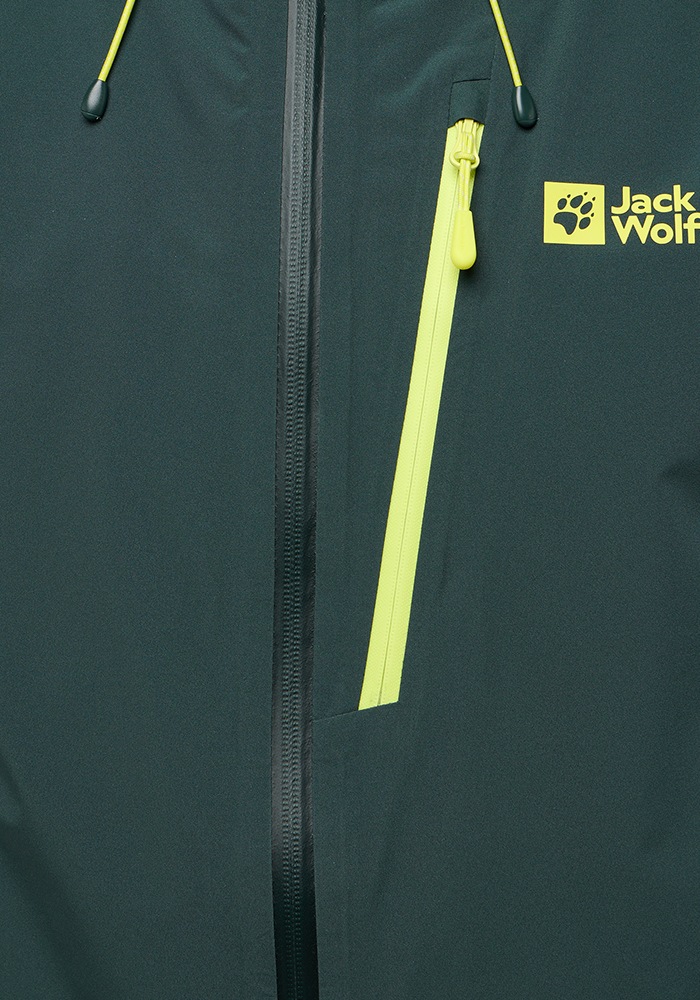 Jack Wolfskin Funktionsjacke »EAGLE PEAK 2L JKT M«, mit Kapuze