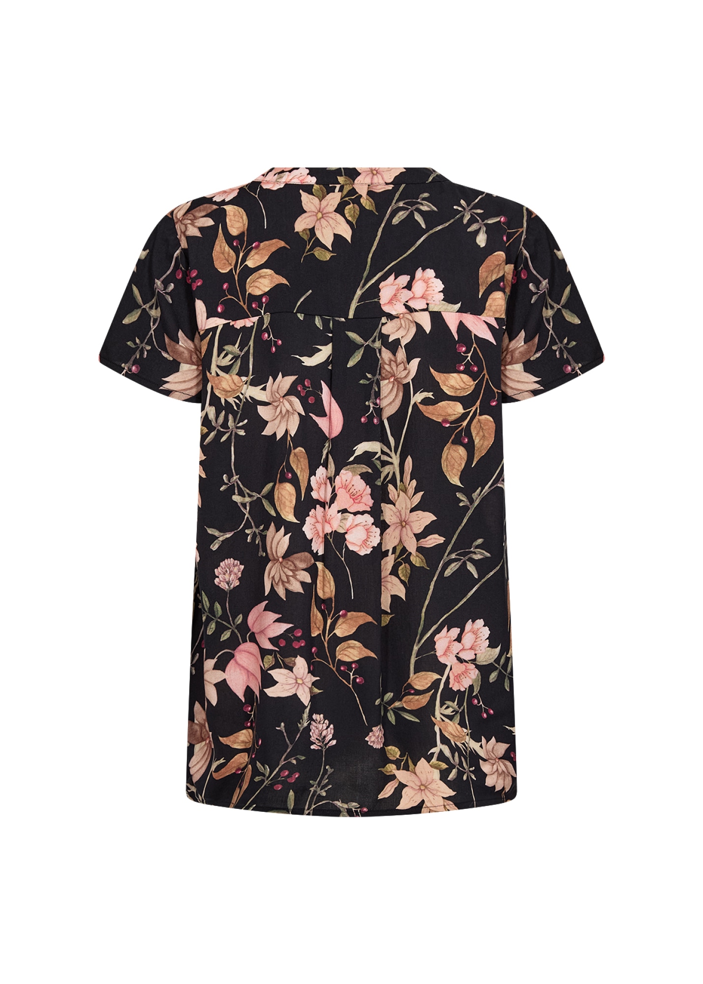 soyaconcept Chemisier à chemise »SC-GRACE 1« Viscose, fleurie