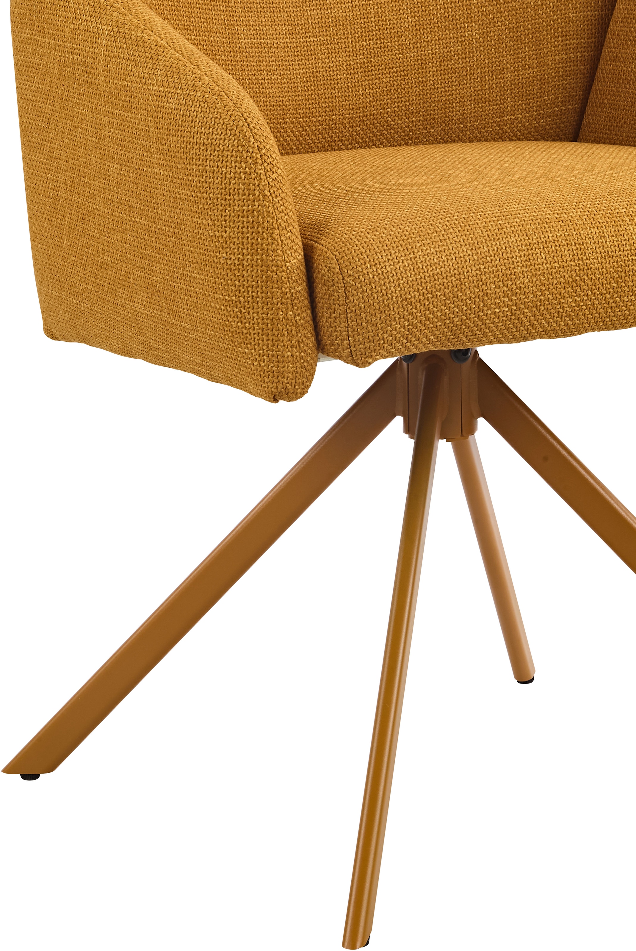 HELA Armlehnstuhl »HOLLY« (Set) 1 Stk.360° drehbar, Armlehnen, Gestell angepasst, Swing Back Komfortrücken