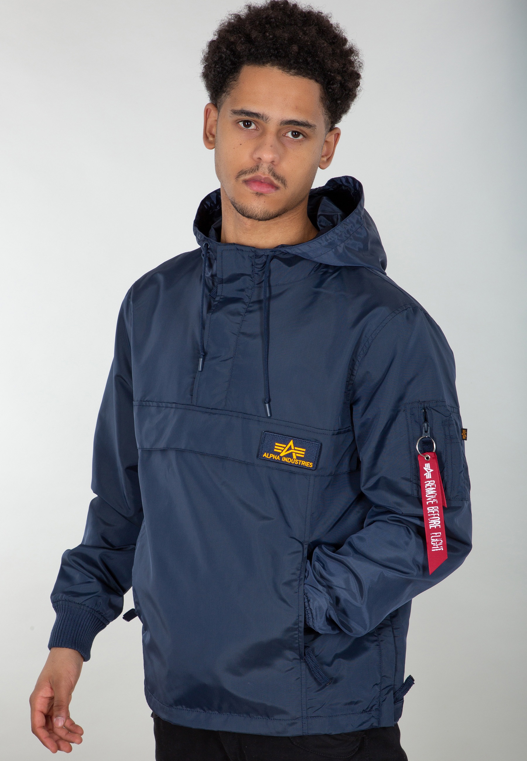 Alpha industries anorak clearance jacket